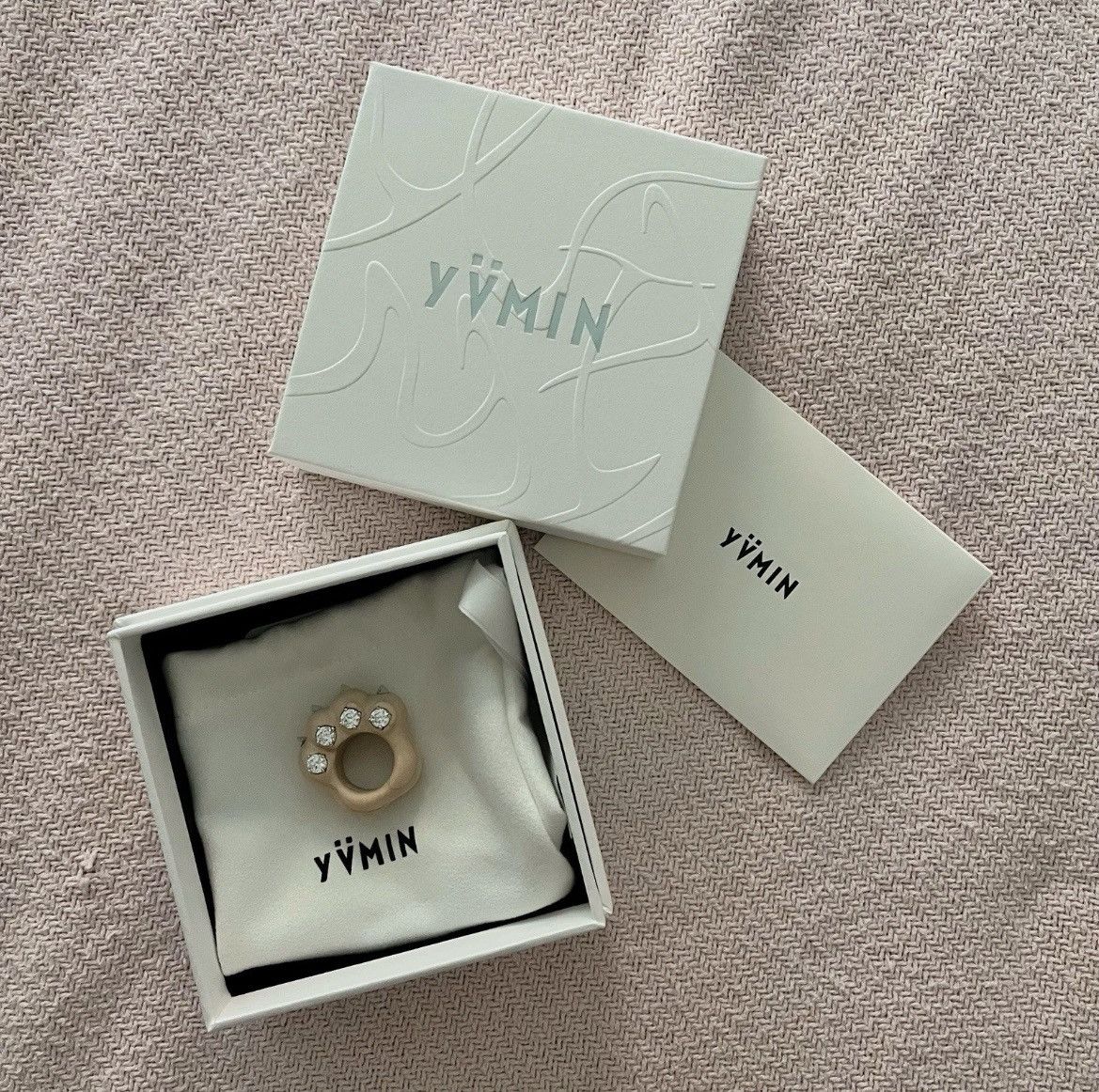 Other YVMIN Wooden Bear Paw Ring size HK13 / US6 Size ONE SIZE - 3 Thumbnail