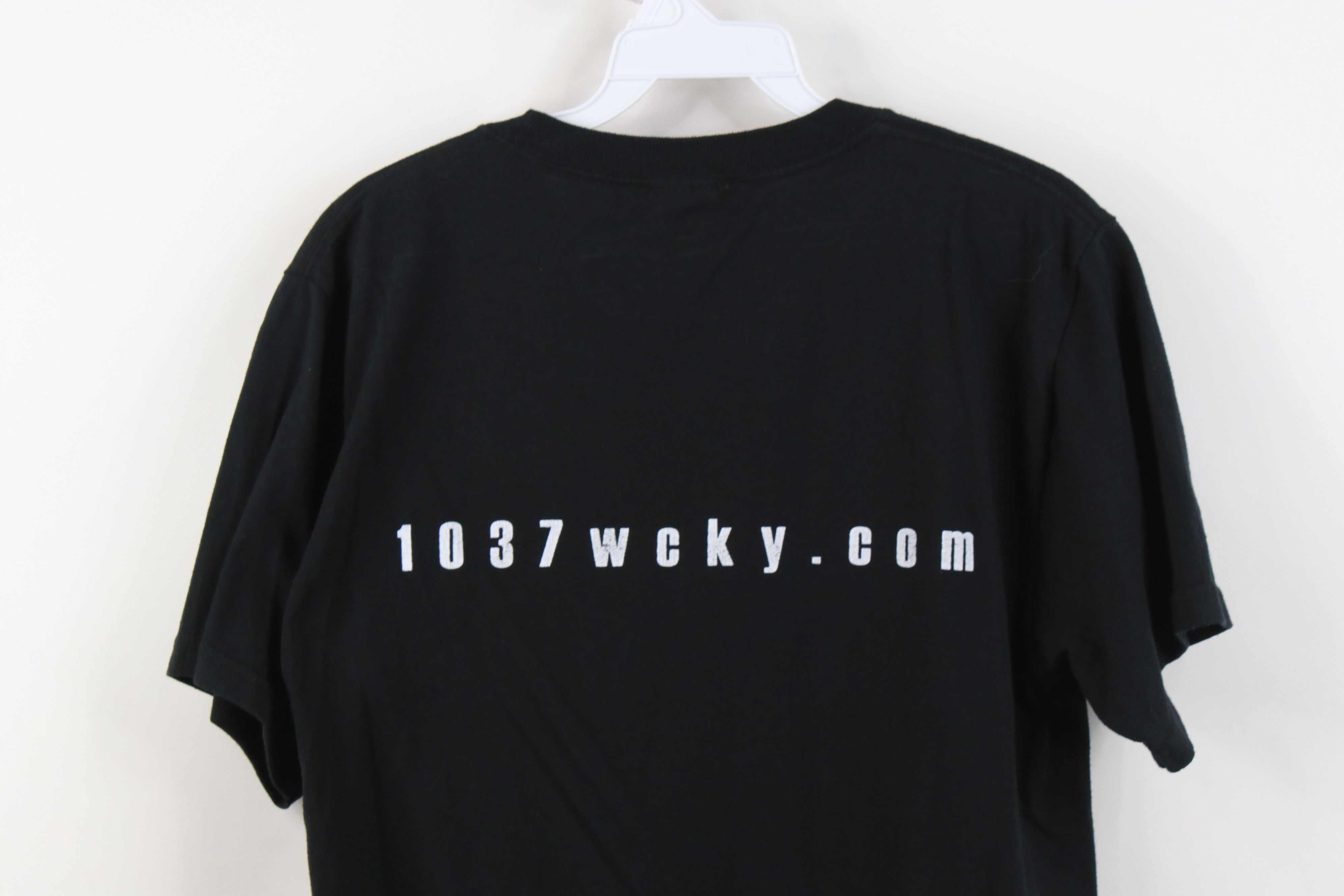 Vintage Vintage Y2K 1037 WCKY Radio Station Country Music T-Shirt Size US M / EU 48-50 / 2 - 11 Thumbnail