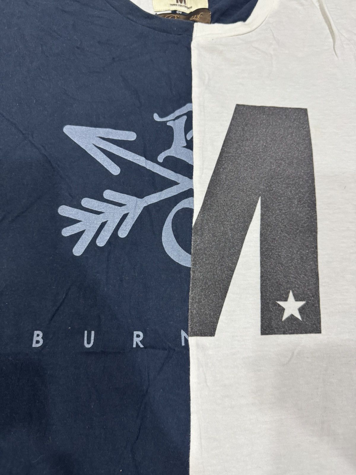 Other M x BURNOUT - reconstruct tee design Size US M / EU 48-50 / 2 - 3 Thumbnail