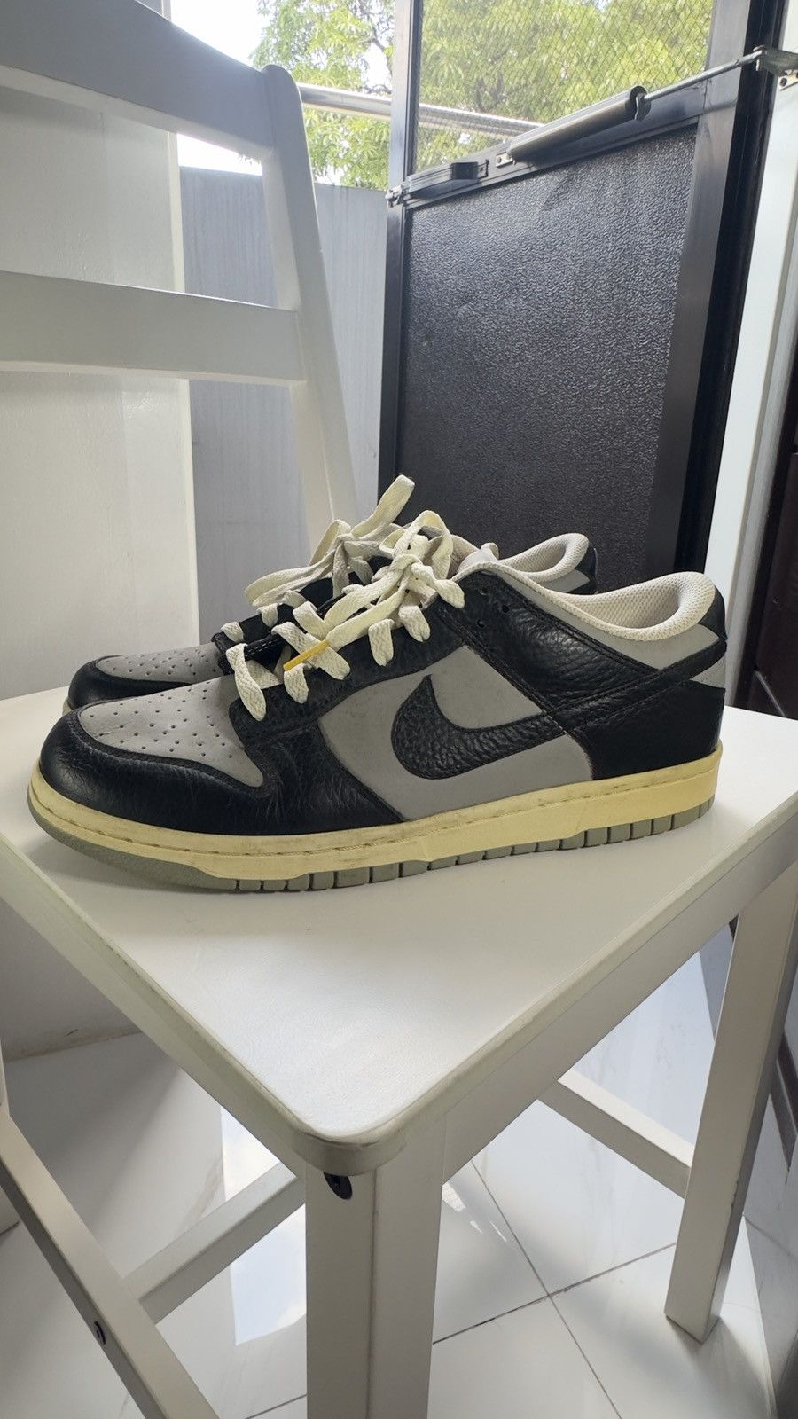 Nike Nike Dunk Low OG Medium Gray Black Cashmere Size US 10 / EU 43 - 5 Thumbnail