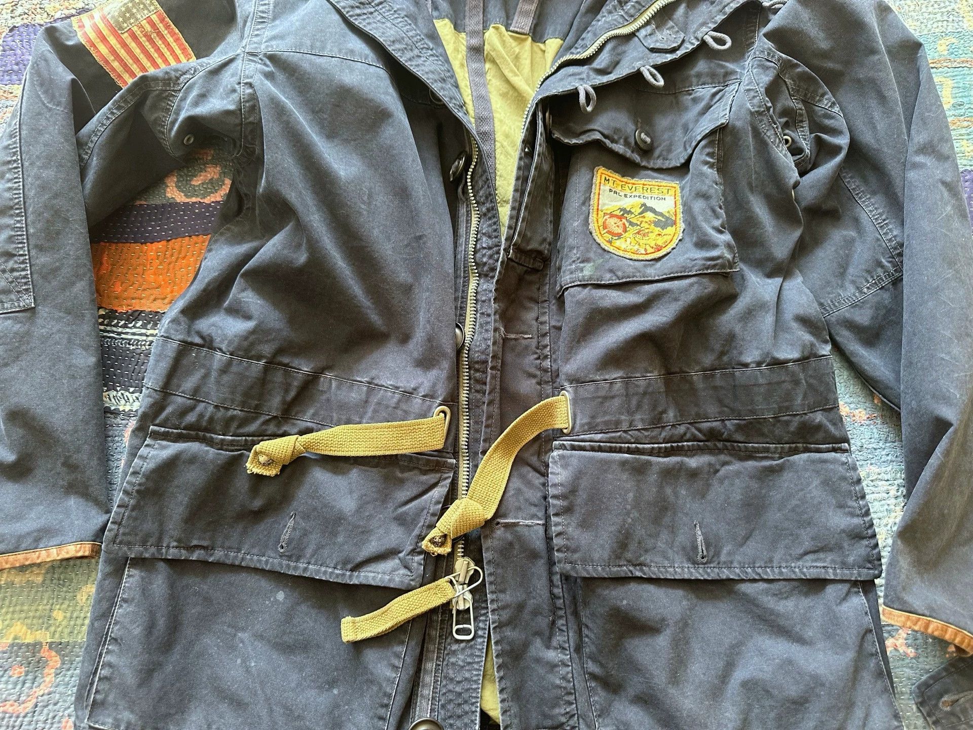 RRL Ralph Lauren RRL Heavy Distressed Washed Jacket M - Excellent Size US M / EU 48-50 / 2 - 3 Thumbnail