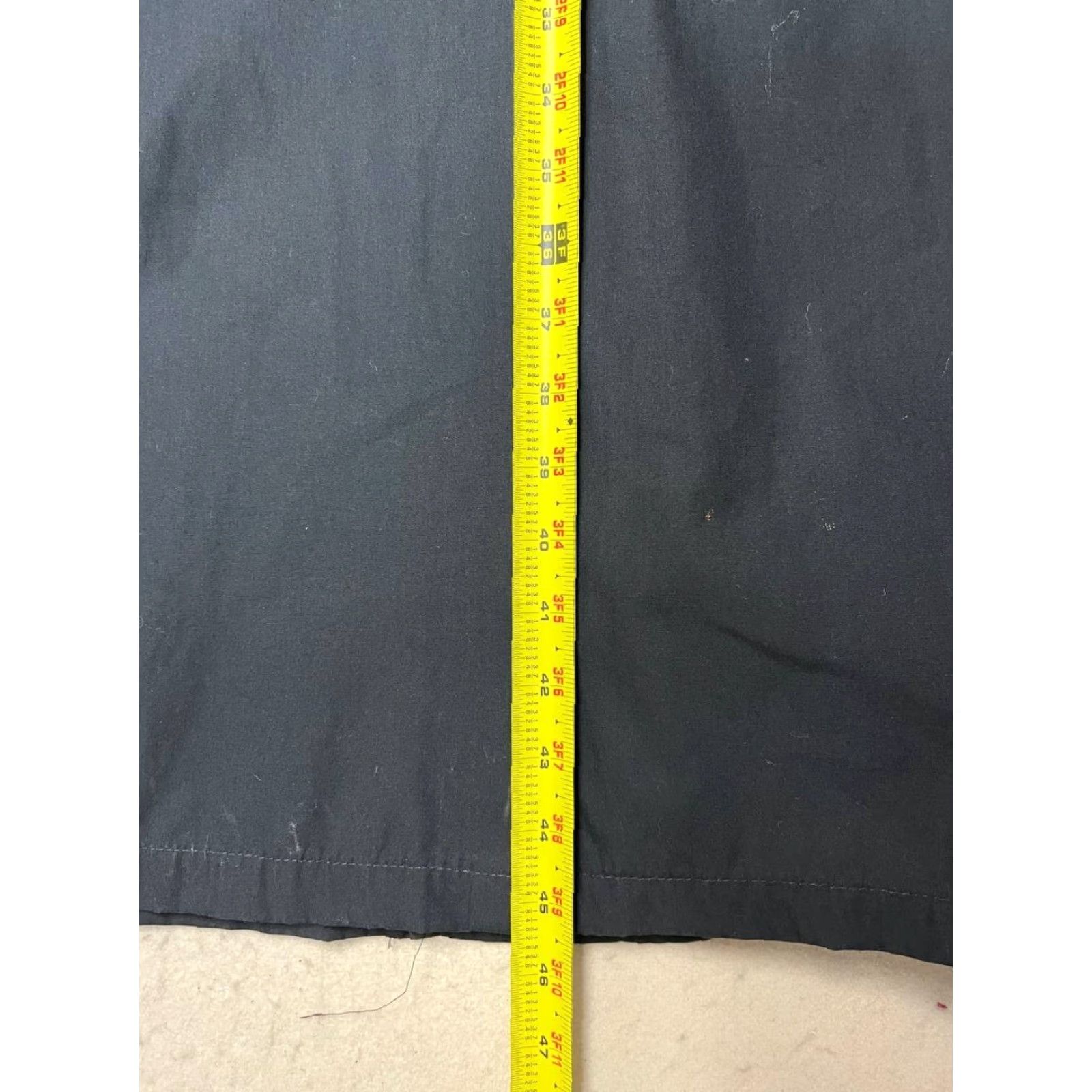 Vintage VINTAGE Defense Logistics Agency Quarterdeck Collection DSCP Long Coat Women 22L Black Button Zip Removable Lining Trench Style Coat Size 3XL / US 20-22 - 3 Thumbnail