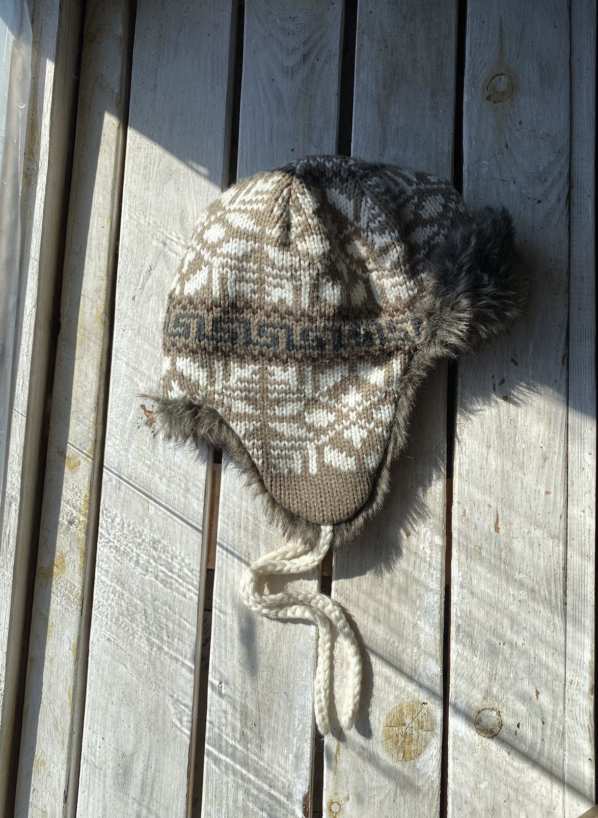 Japanese Brand × Vintage Y2K HYPE FUZZY MOHAIRE AVIATOR USSR USHANKA HAT bubble Size ONE SIZE - 4 Thumbnail