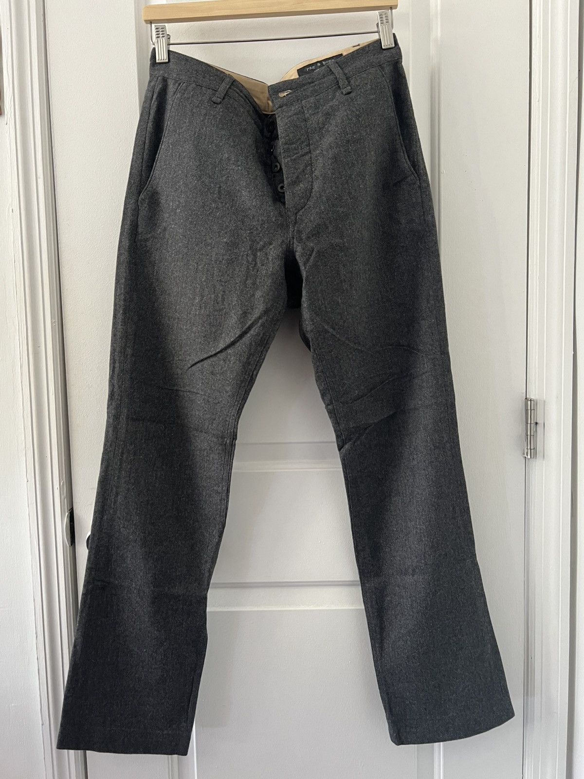 Rag & Bone Rag & Bone Wool Herringbone pants Size US 30 / EU 46 - 1 Thumbnail