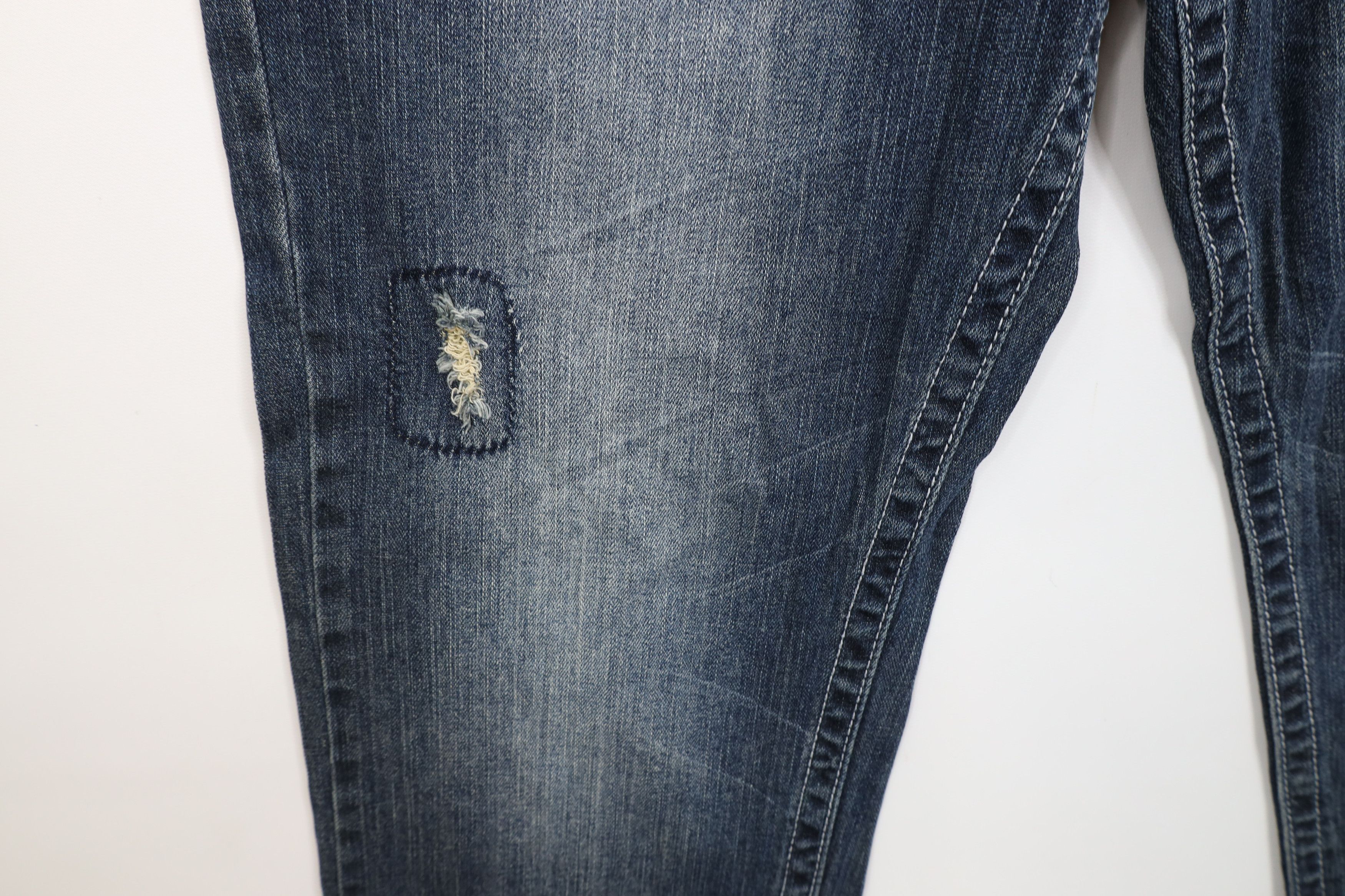 Pelle Pelle Vintage 90s Y2K Pelle Pelle Wide Leg Denim Jeans Blue Size US 36 / EU 52 - 6 Thumbnail