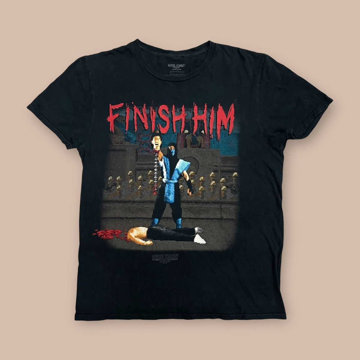 Playstation Mortal Kombat Klassic Zubzero Finish Him Tee Size US M / EU 48-50 / 2 - 1 Thumbnail