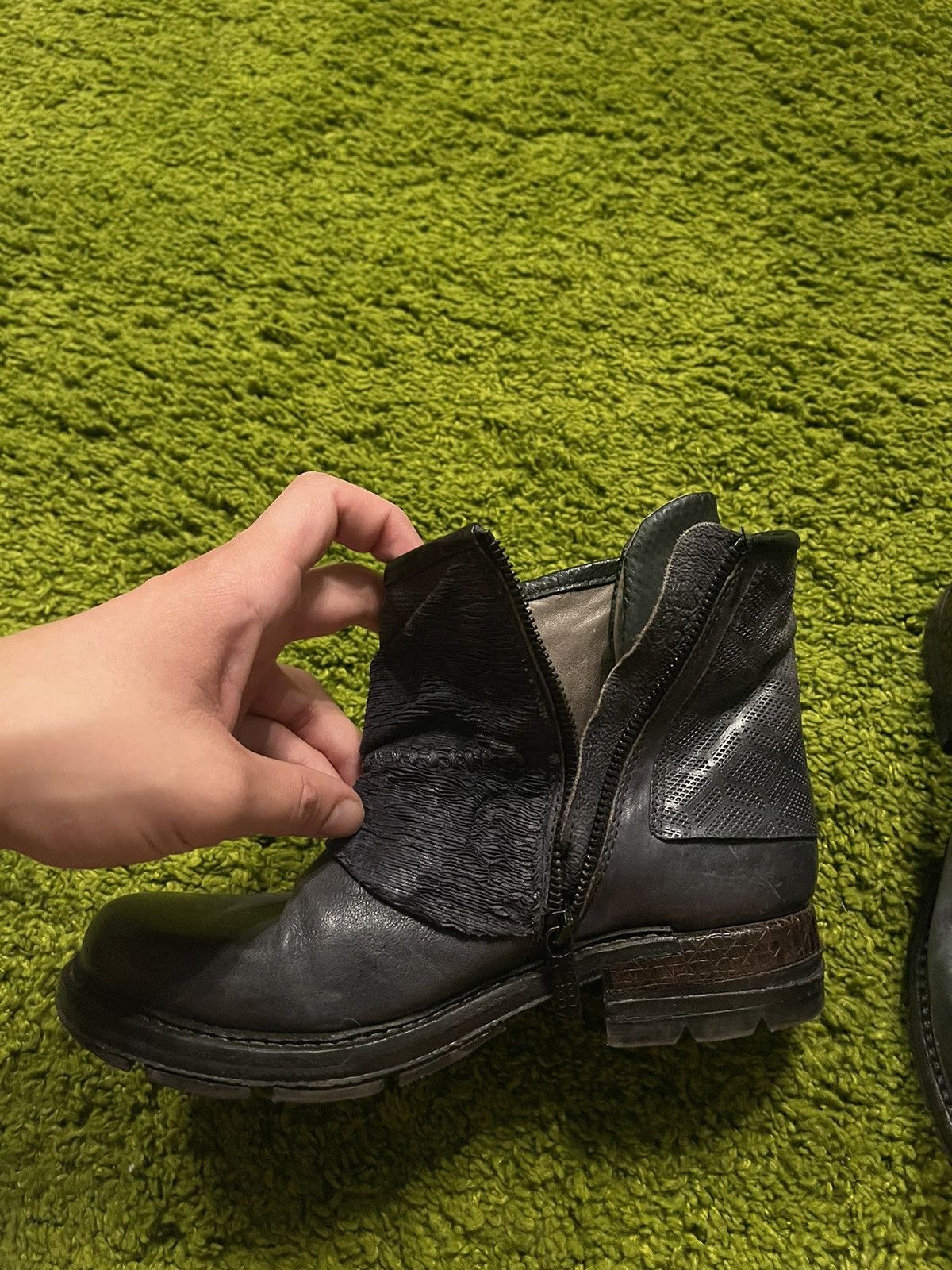 A.S.98 × Designer Airsteps A.S. 98 avant grade leather boots Size US 7 / IT 37 - 10 Thumbnail