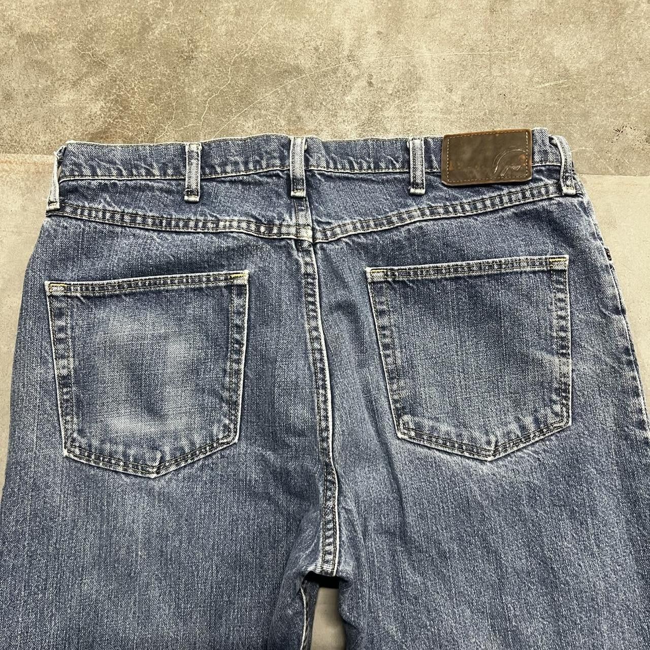 Japanese Brand × Vintage Vintage Y2K Grunge Paint Splatter Medium Wash Denim Jeans! Size US 35 - 7 Thumbnail