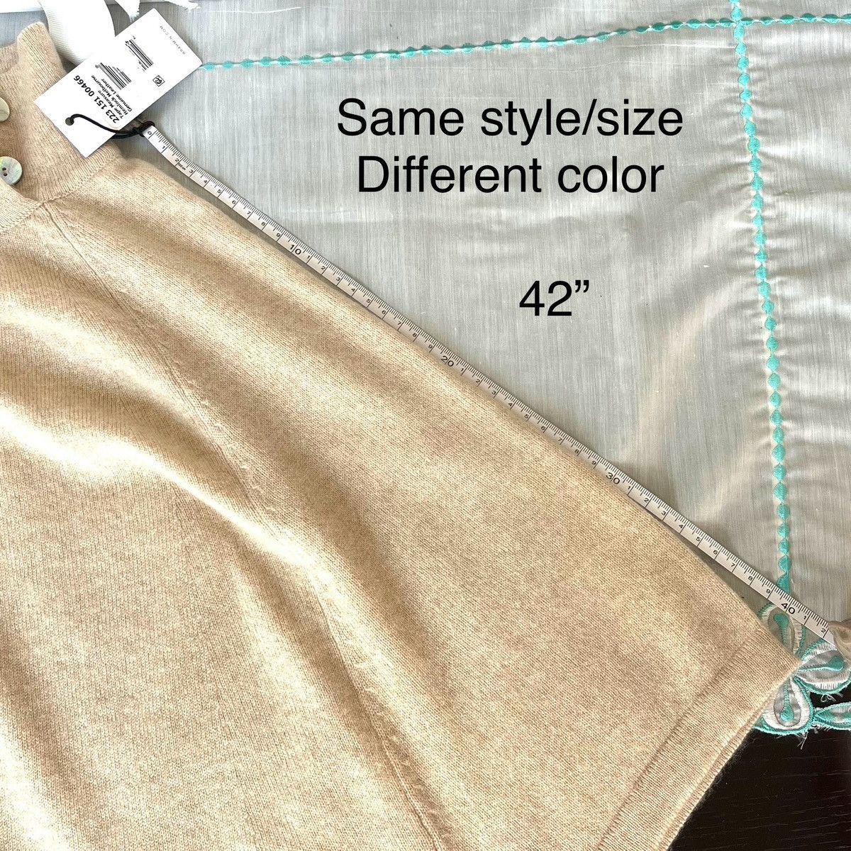 Other Cashmere Capelette Size S / US 4 / IT 40 - 5 Thumbnail