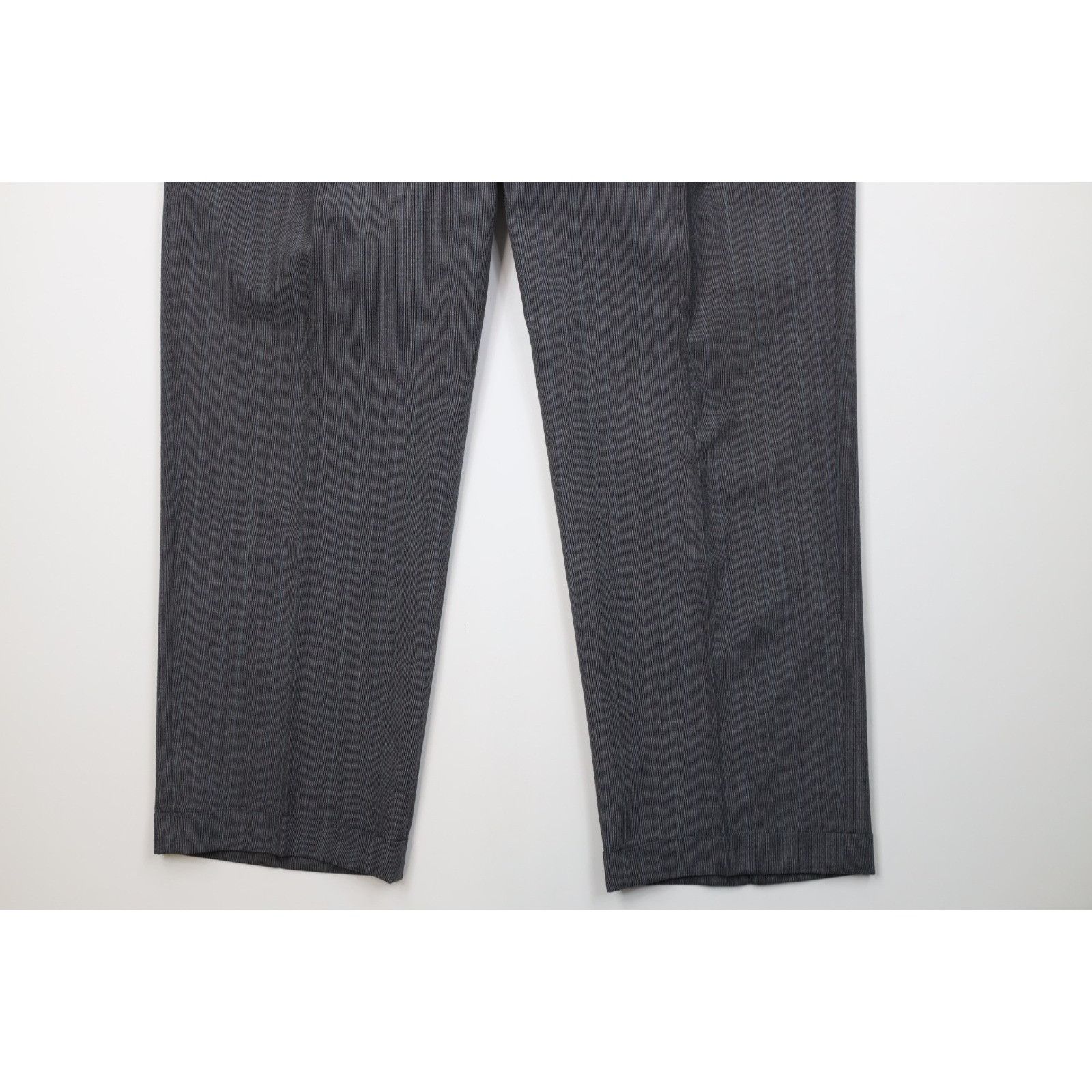 Vintage Vintage 90s Streetwear Hand Tailored 2 Piece Suit Wedding Size 48R - 13 Thumbnail