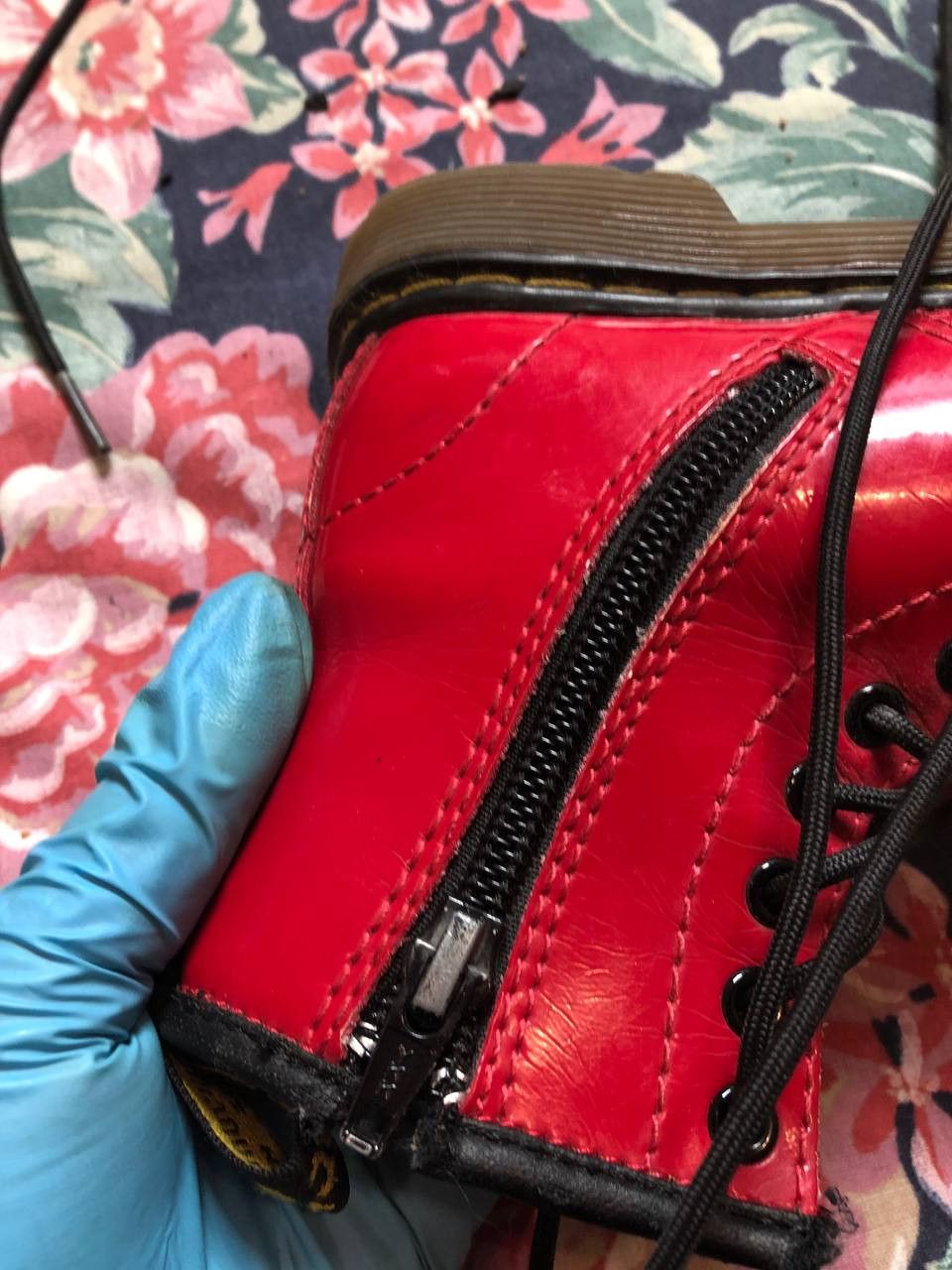 Dr. Martens Vintage Dr. Martens Red Boots Size 28 Size US 4 / IT 34 - 14 Thumbnail