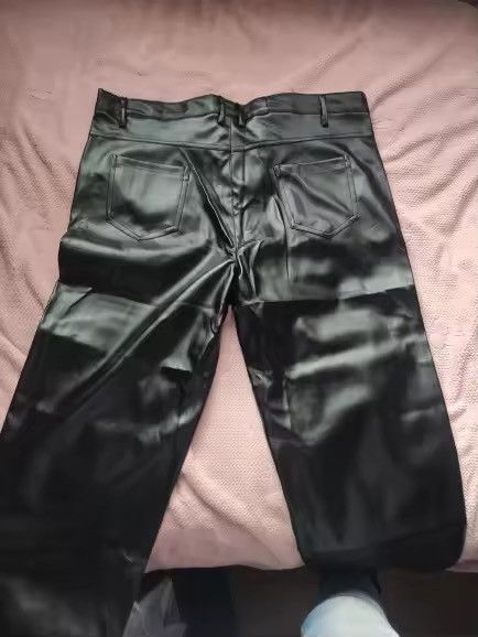 Other Black PU Leather Skinny Pants – Sleek, Stylish, and Bold Size US 35 - 10 Thumbnail
