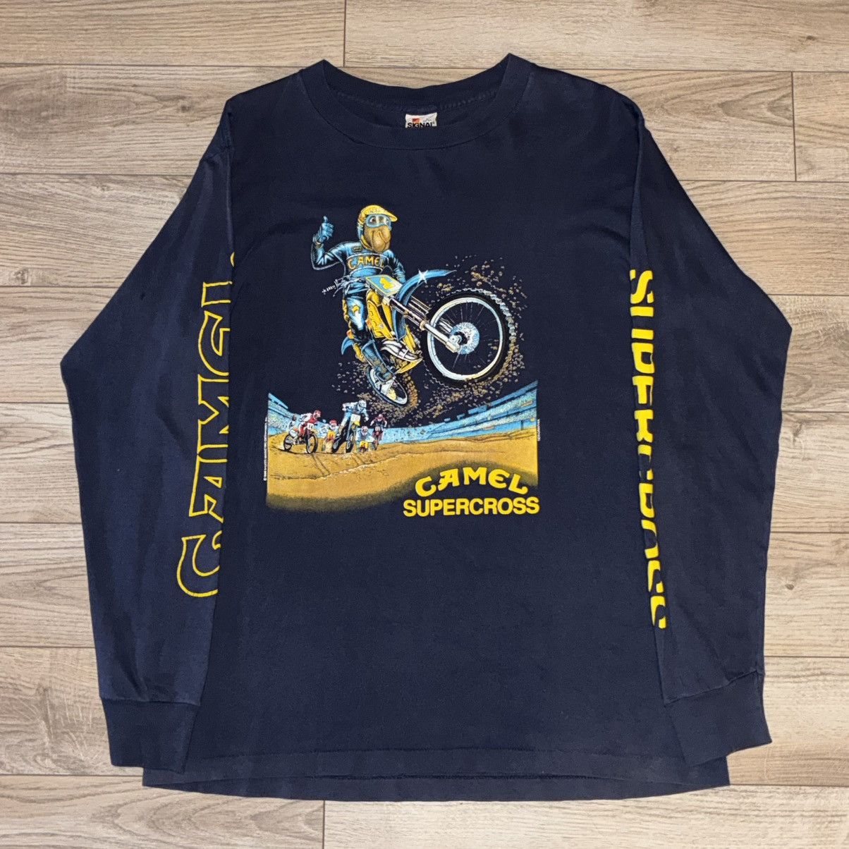 Camel 80s Camel Supercross long sleeve shirt Size US L / EU 52-54 / 3 - 1 Thumbnail