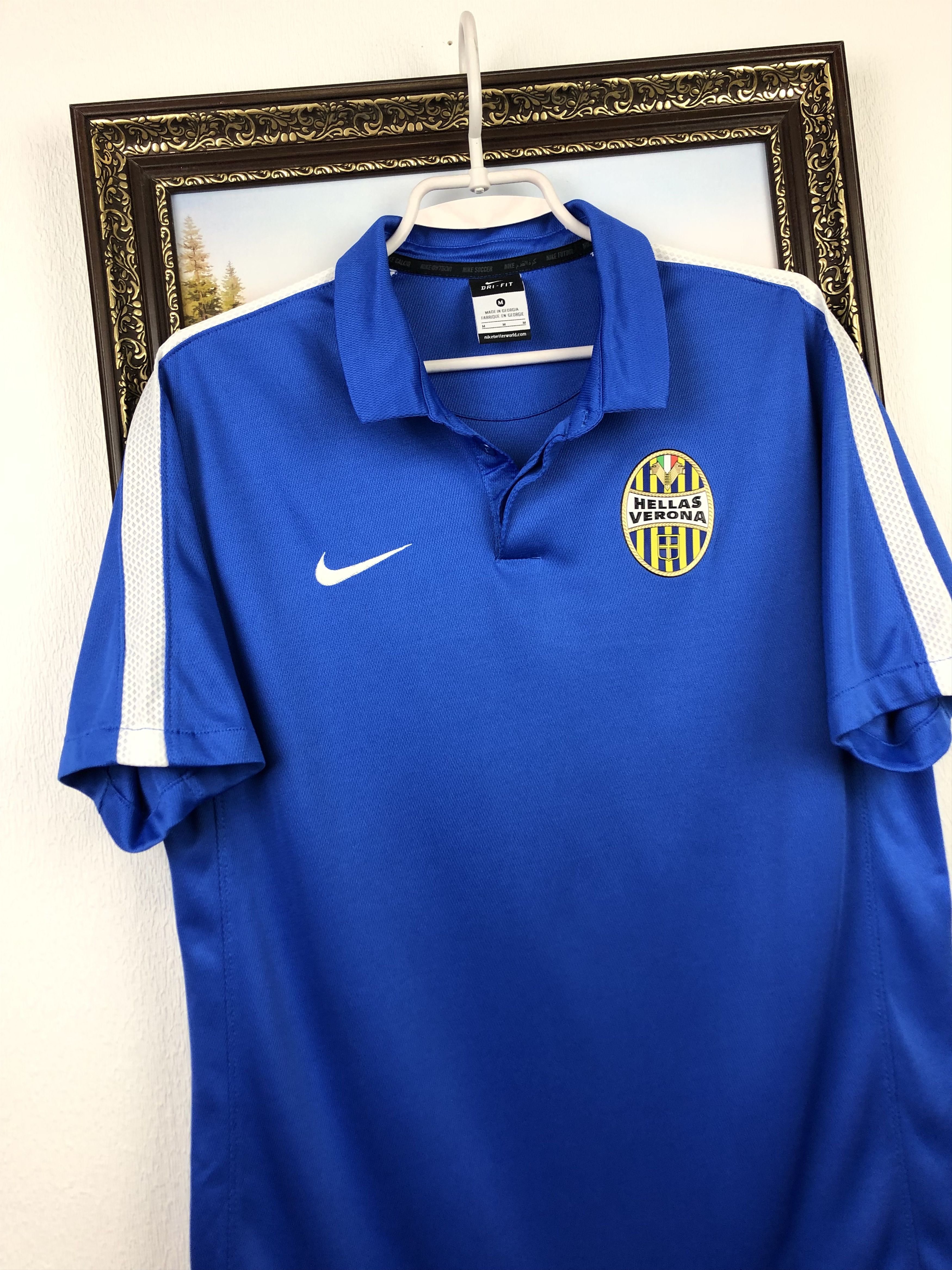 Nike Hellas Verona Football Shirt Nike Jersey Maglia Tee Hype Size US M / EU 48-50 / 2 - 3 Thumbnail