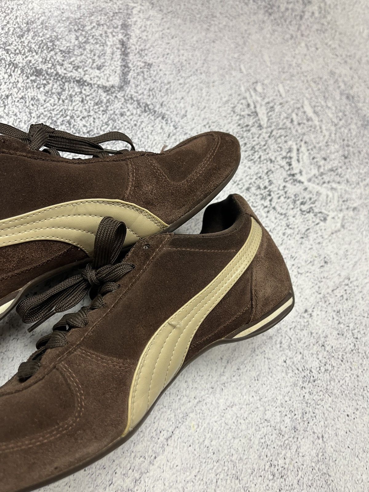 Puma Puma Speedcat Brown Vintage 90’s Sneakers Y2K Hype Japanese Size US 7 / IT 37 - 9 Thumbnail