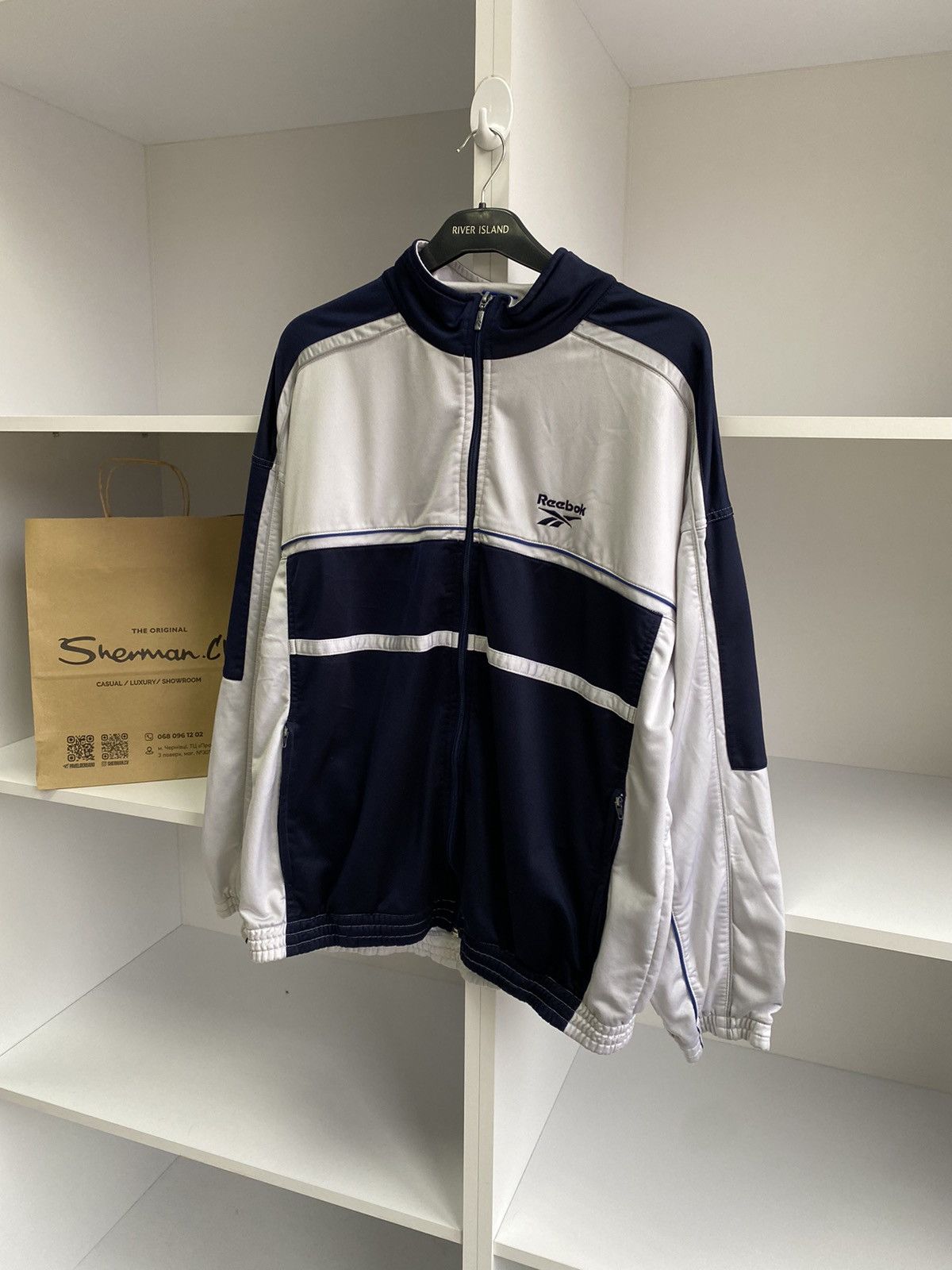 Reebok × Vintage Vintage Reebok track 90s style jacket Size US M / EU 48-50 / 2 - 4 Thumbnail