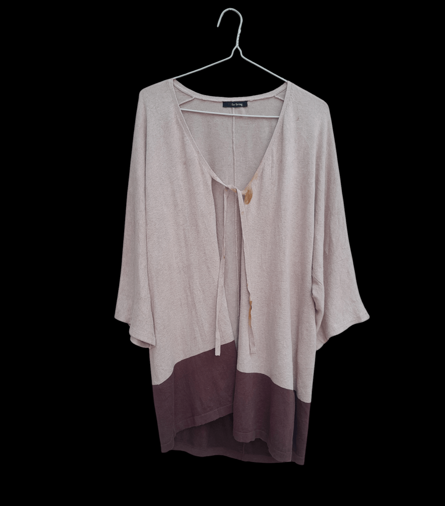 Yohji Yamamoto Y's for living yohji cardigan colorblock cardigan L unisex Size L / US 10 / IT 46 - 2 Thumbnail