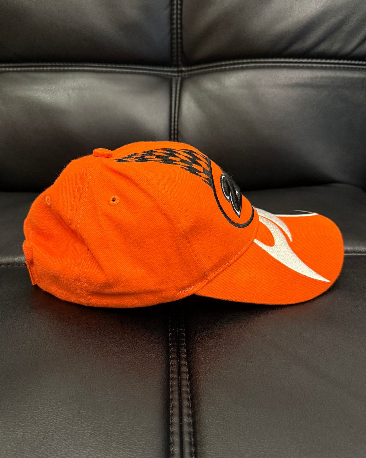 Vintage New - Vintage #20 Racing Orange Strap Back Cap Hat Size ONE SIZE - 6 Thumbnail