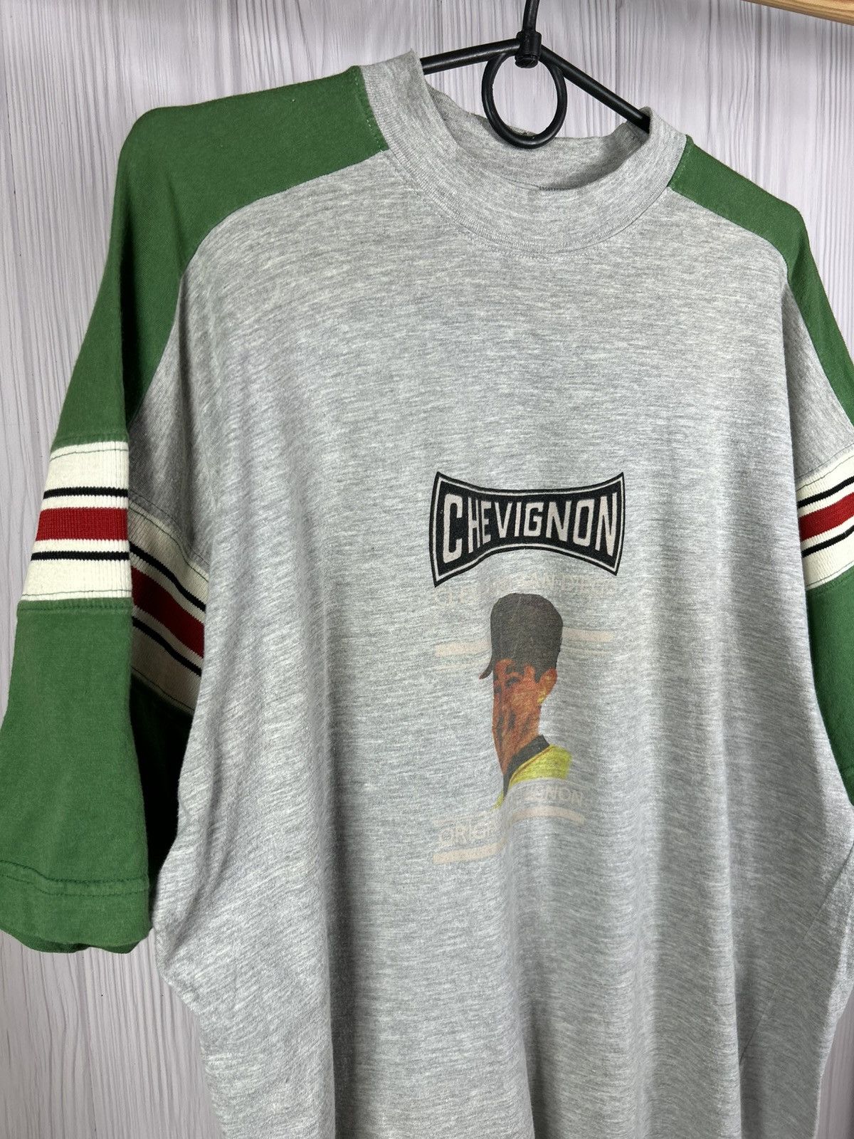 Chevignon Vintage 90s Chevignon Cleveland SanDiego Original T-Shirt XL Size US XL / EU 56 / 4 - 2 Thumbnail