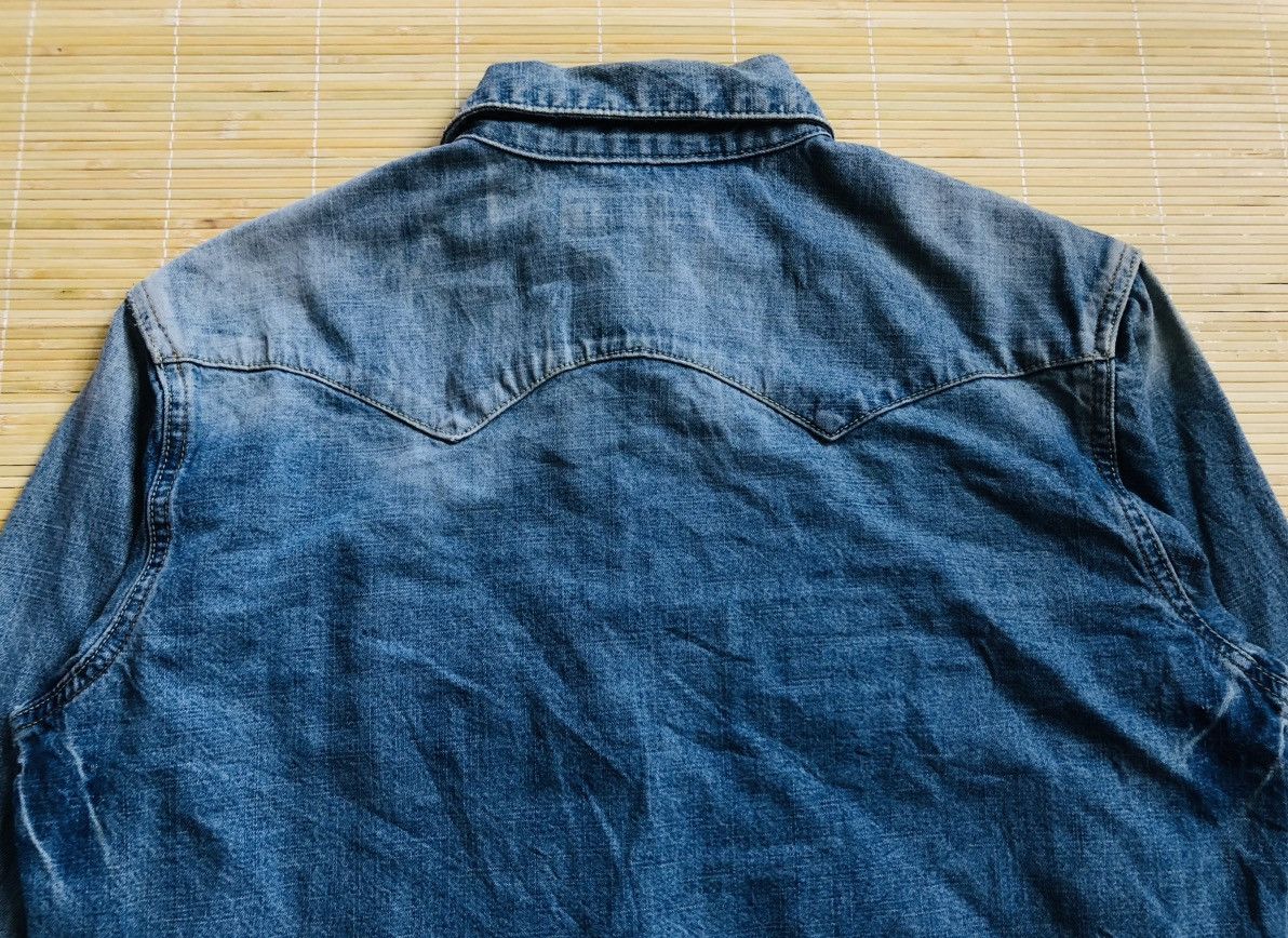 If Six Was Nine × Japanese Brand Japanese Vintage Burning Violet western pearl snap button up Size US M / EU 48-50 / 2 - 4 Thumbnail