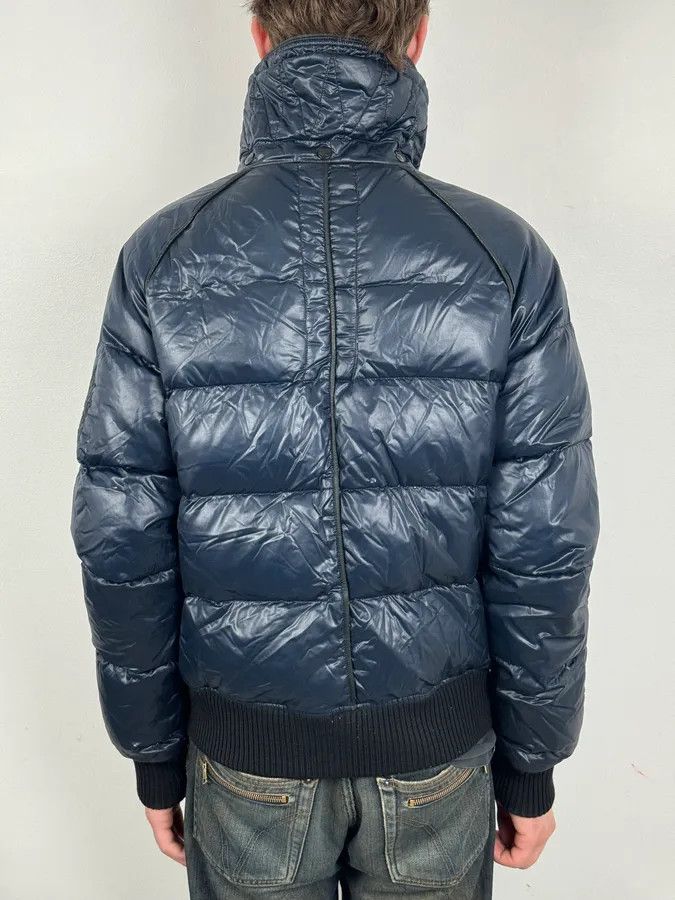 Just Cavalli AW2008 Cavalli Navy British Puffer Jacket Size US M / EU 48-50 / 2 - 3 Thumbnail