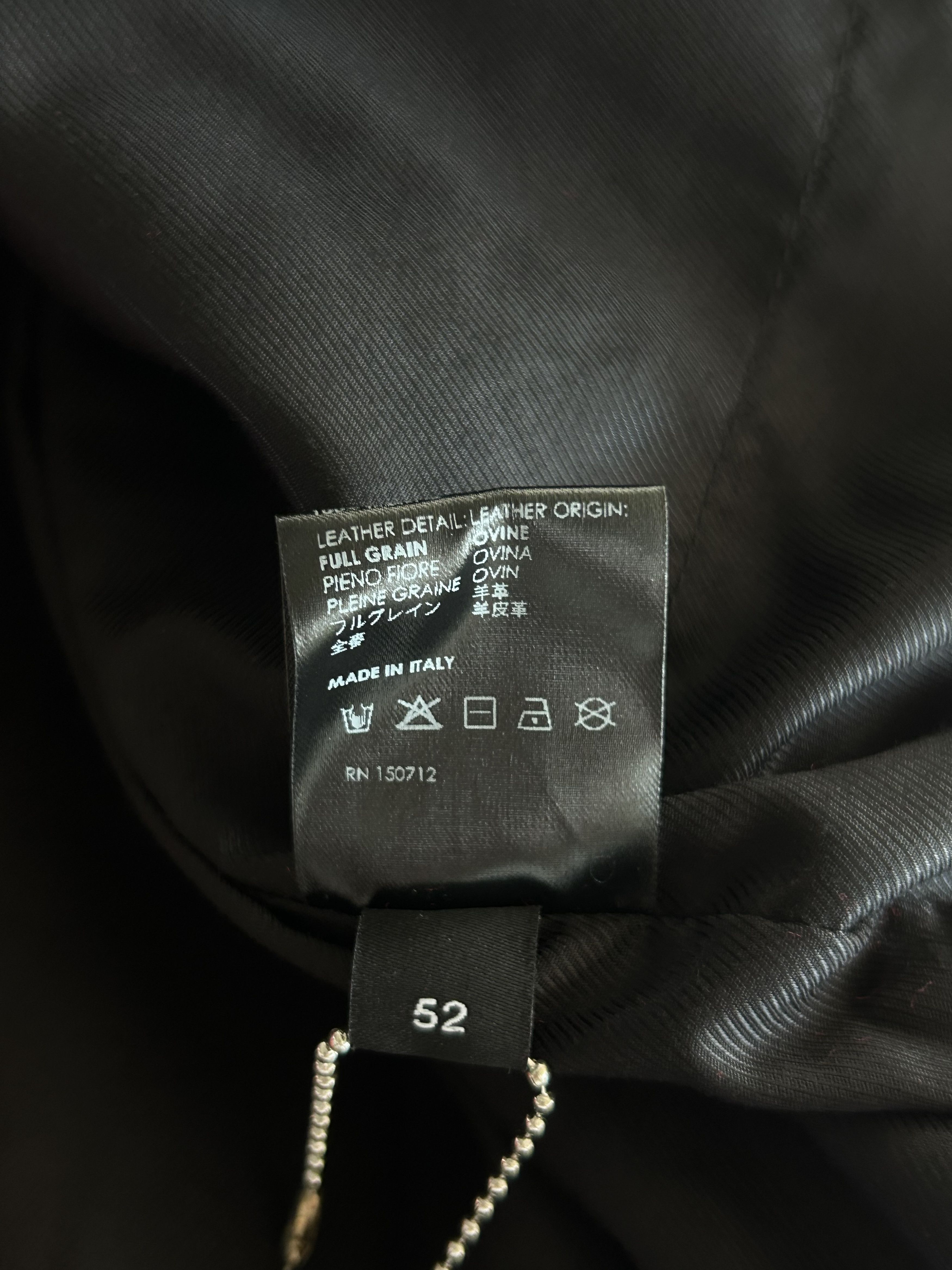 Amiri Amiri Red & Black Chicago Exclusive Bones Varsity Jacket Size US L / EU 52-54 / 3 - 5 Thumbnail