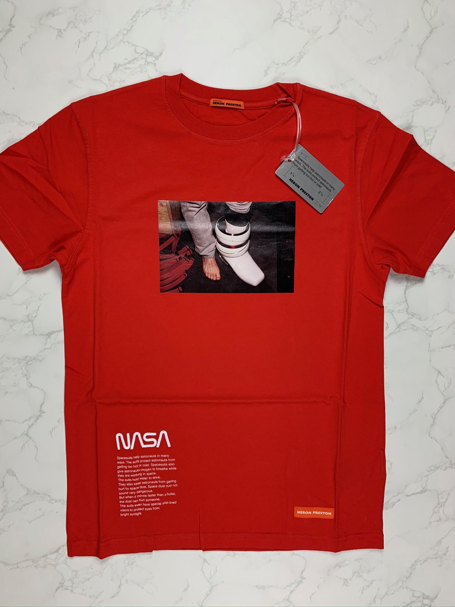 Heron Preston 🔥65% OFF🔥 [SALE] Heron Preston Red Photo Nasa T-Shirt Size US XS / EU 42 / 0 - 9 Thumbnail