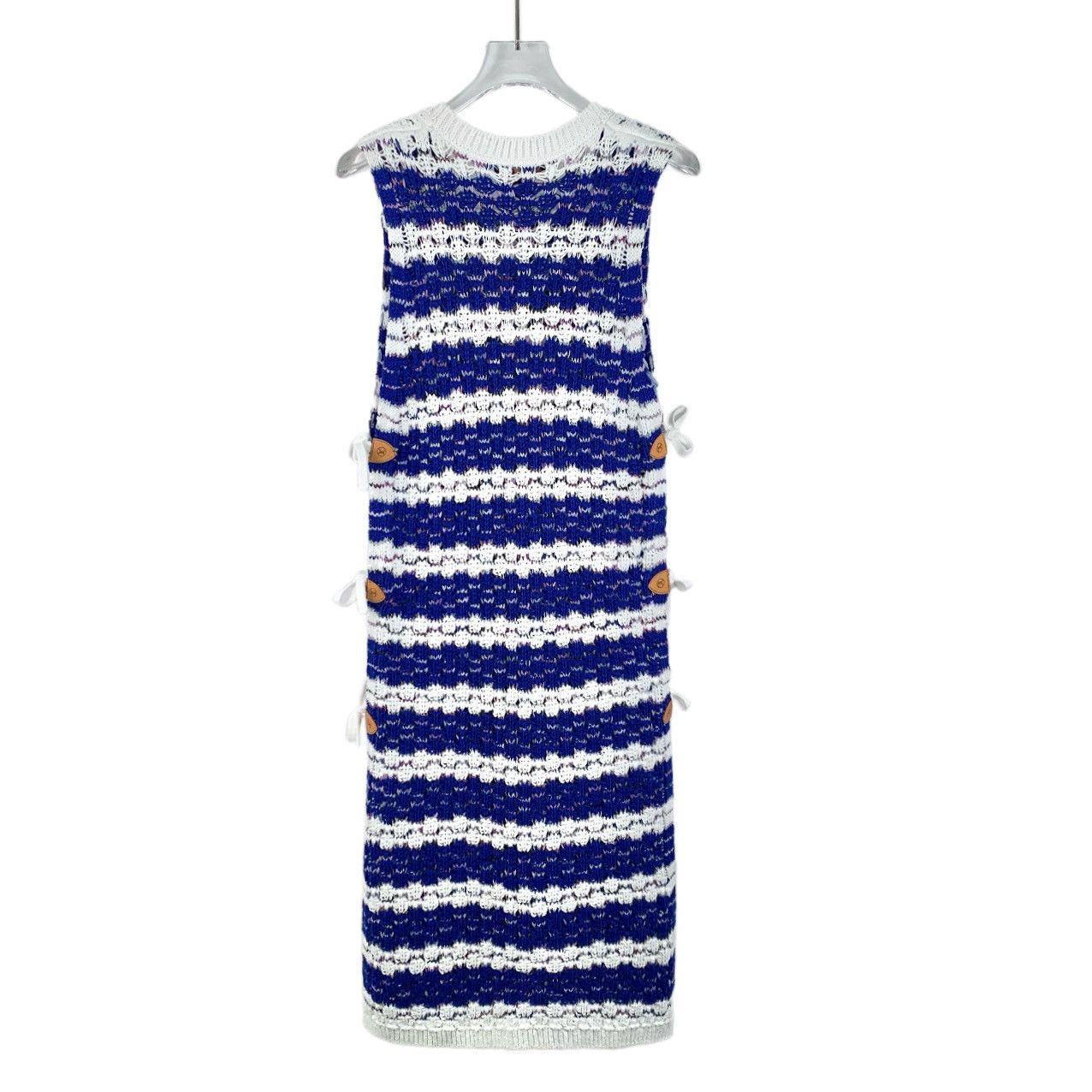 Louis Vuitton Louis Vuitton Striped Sleeveless Knit Dress K26WX Size M / US 6-8 / IT 42-44 - 2 Thumbnail