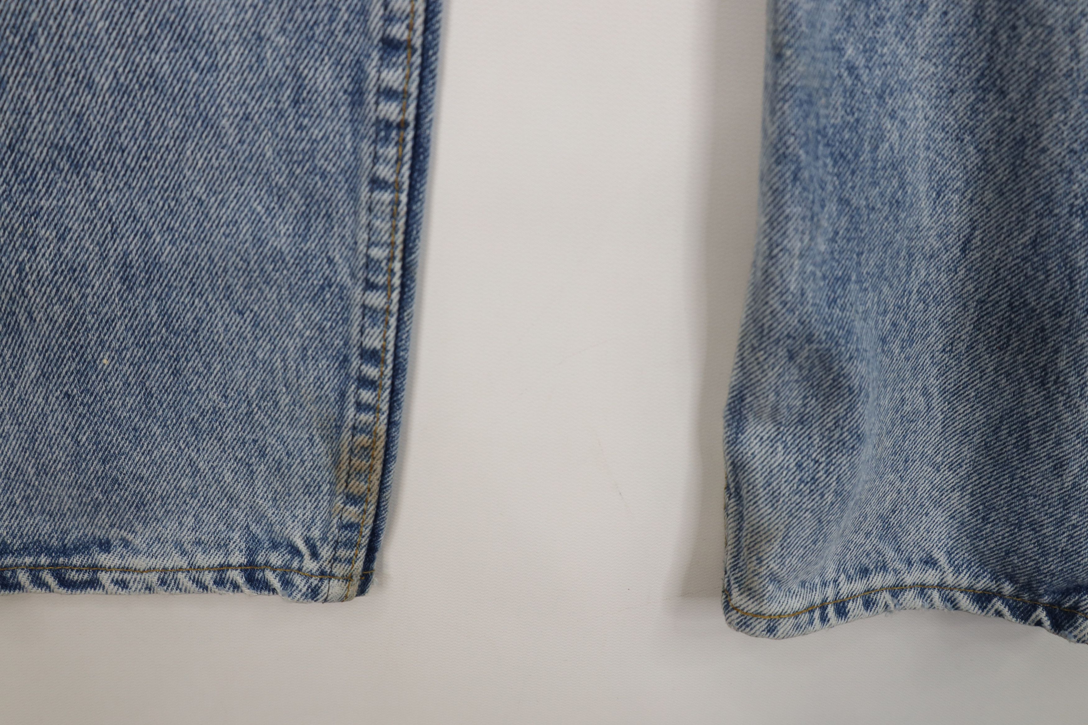 Levi's Vintage 80s Levis 550 Orange Tab Acid Wash Relaxed Jeans USA Size US 31 - 6 Thumbnail