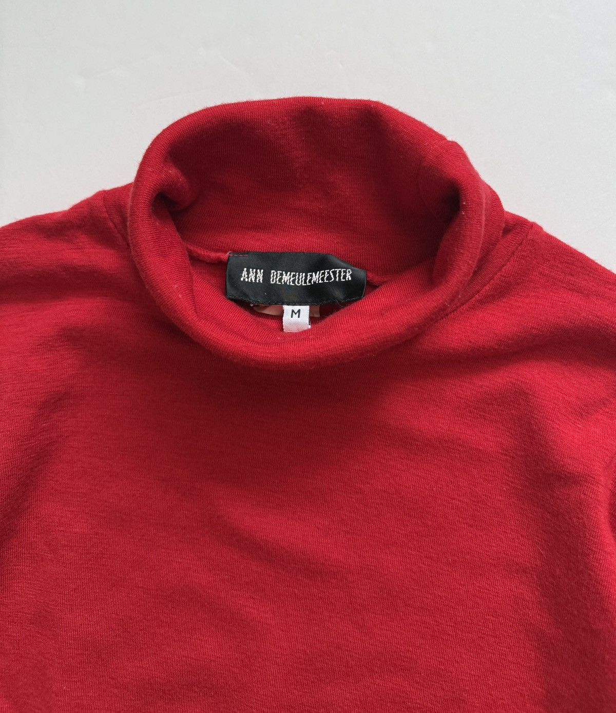 Ann Demeulemeester Ann Demeulemeester 00’s red knit Size US M / EU 48-50 / 2 - 2 Thumbnail