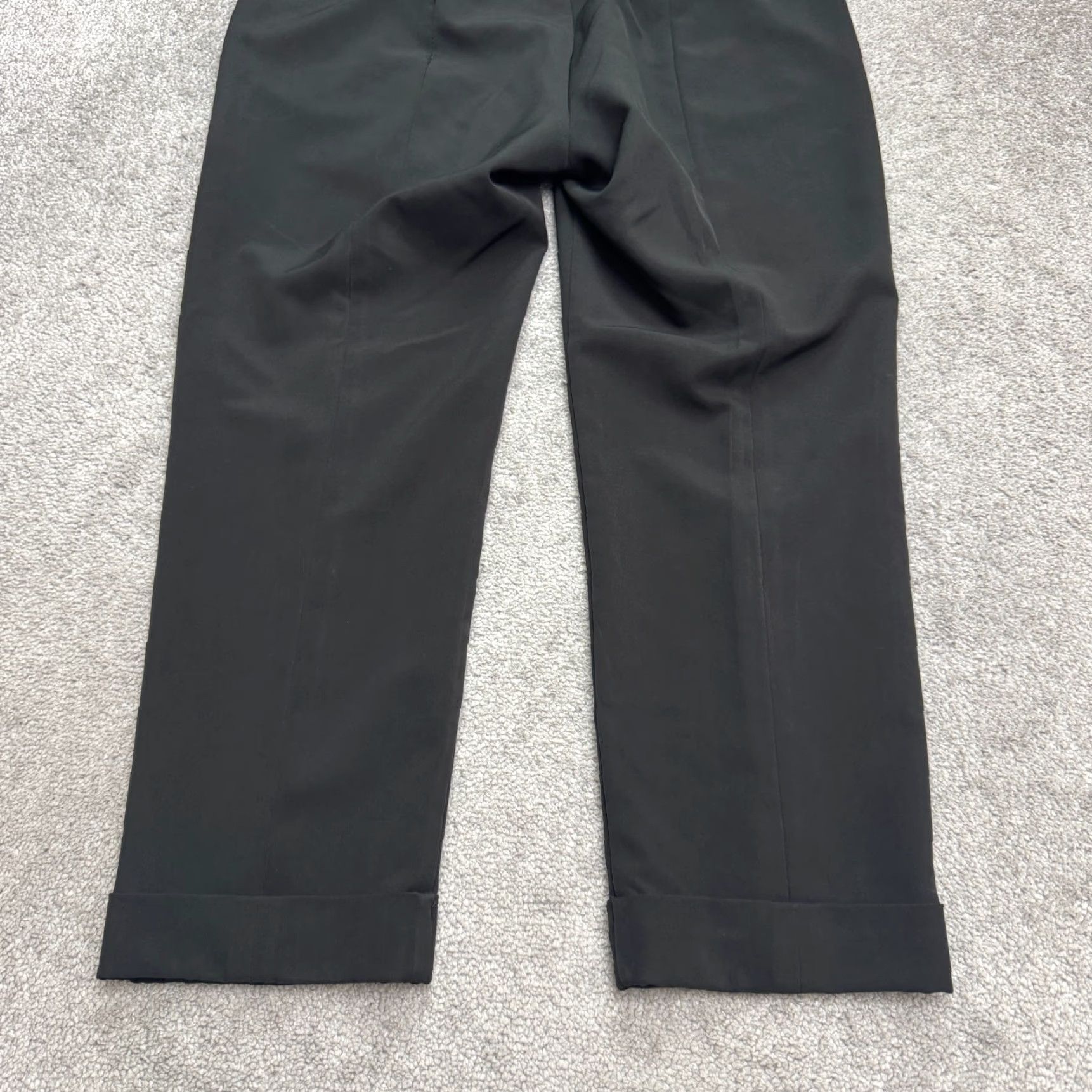 Adrianna Papell Adrianna Papell Pants Women 12 Black High Rise Career 36x26 Size 34" / US 12 / IT 48 - 4 Thumbnail