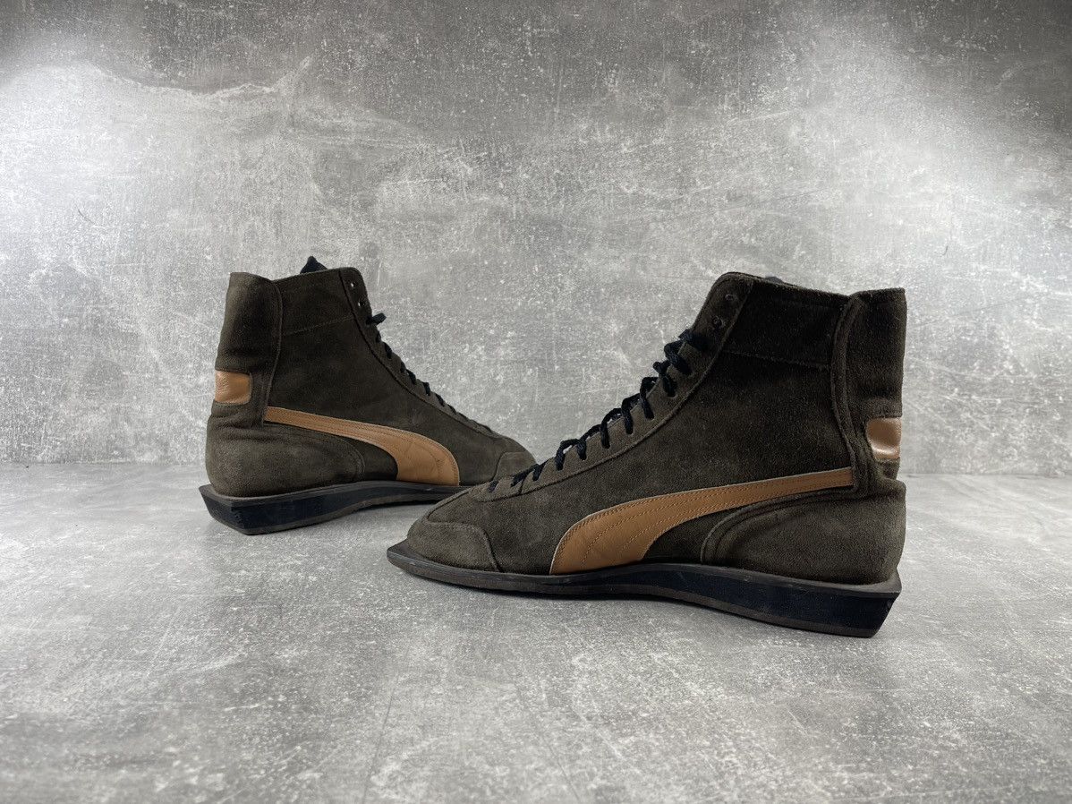 Puma RARE Puma 1970s Ex Weltmeister Suede High Top Sneakers Brown Size US 8 / EU 41 - 5 Thumbnail