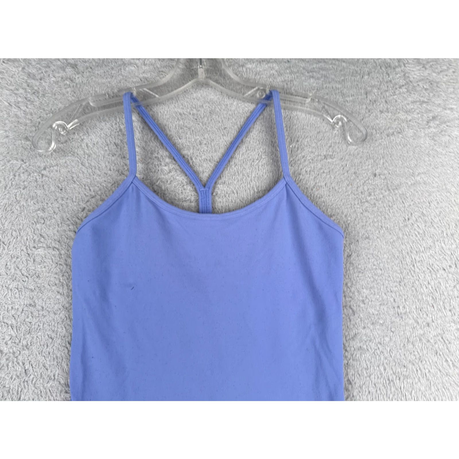 Lululemon Lululemon Shirt Women 6 Purple Power Y Tank Running Gym Yoga Workout Size M / US 6-8 / IT 42-44 - 4 Thumbnail