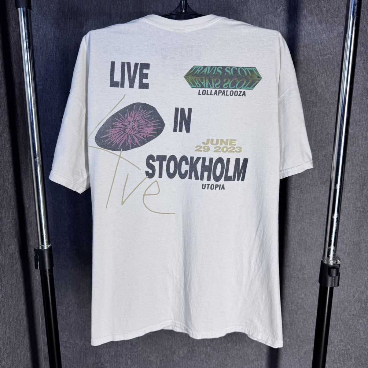 Travis Scott Travis Scott Rolling Loud 2023 New Sights Pure Energy Tee Size US XL / EU 56 / 4 - 5 Thumbnail
