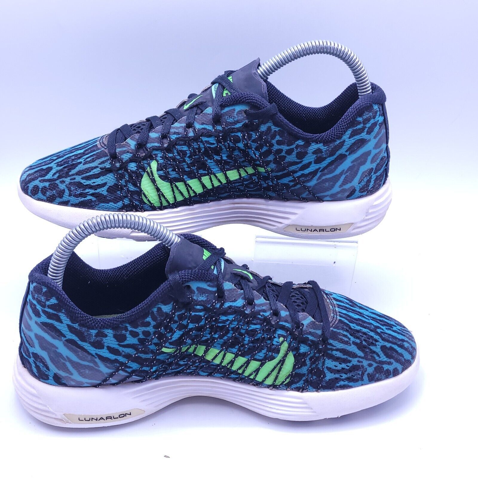 Nike Nike Lunaracer 3 Shoe Womens Size 8 554683-431 Blue Black Size US 8 / IT 38 - 5 Thumbnail