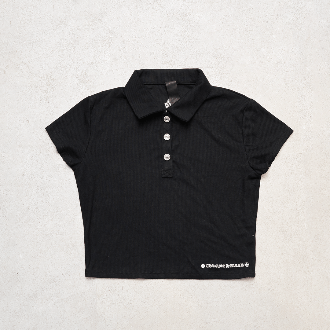 Chrome Hearts CHROME HEARTS Bad Seed Polo BLACK Size M / US 6-8 / IT 42-44 - 1 Thumbnail