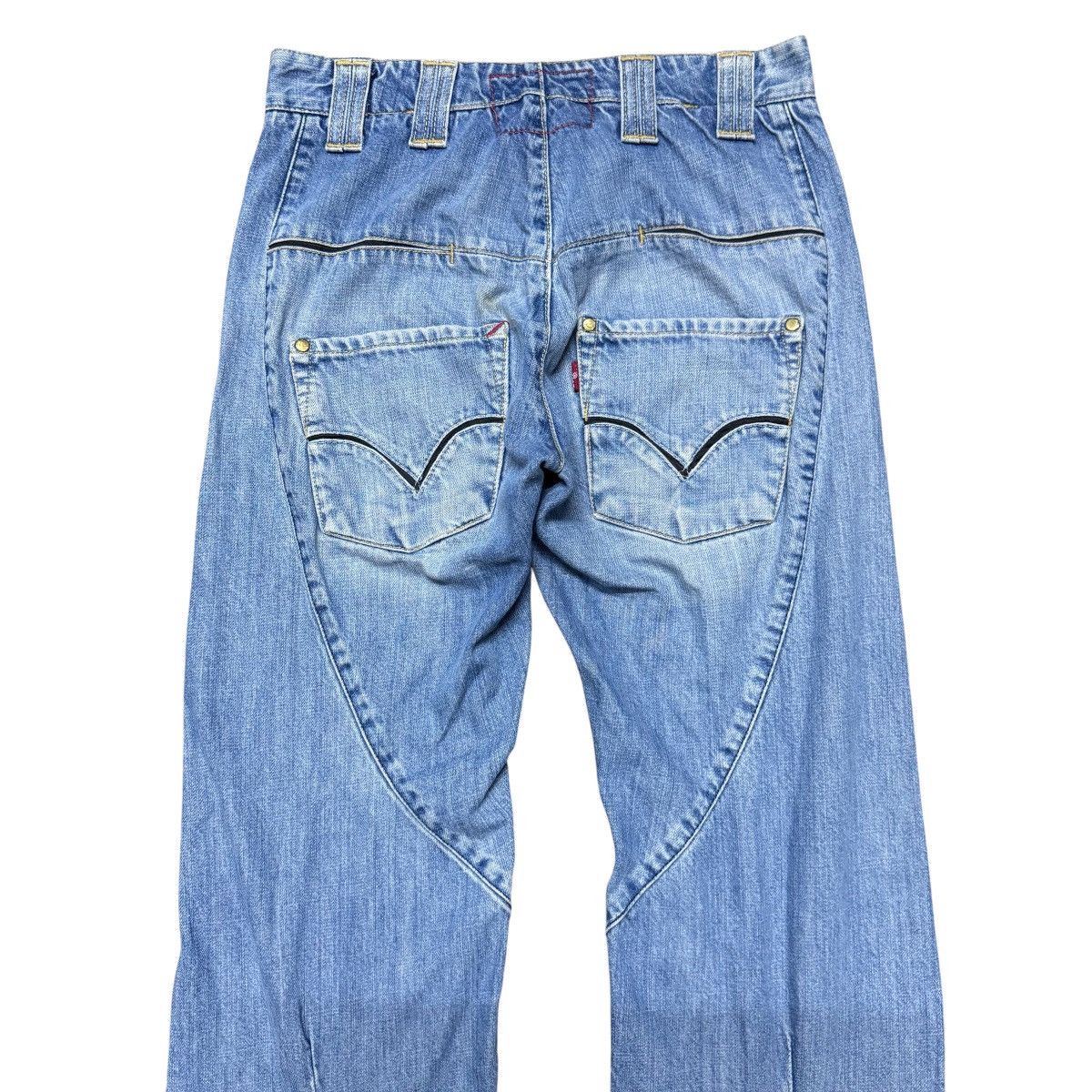 Levi's Vintage Levis Engineered Denim Flare Jeans Ankle Zip Size US 29 - 9 Thumbnail
