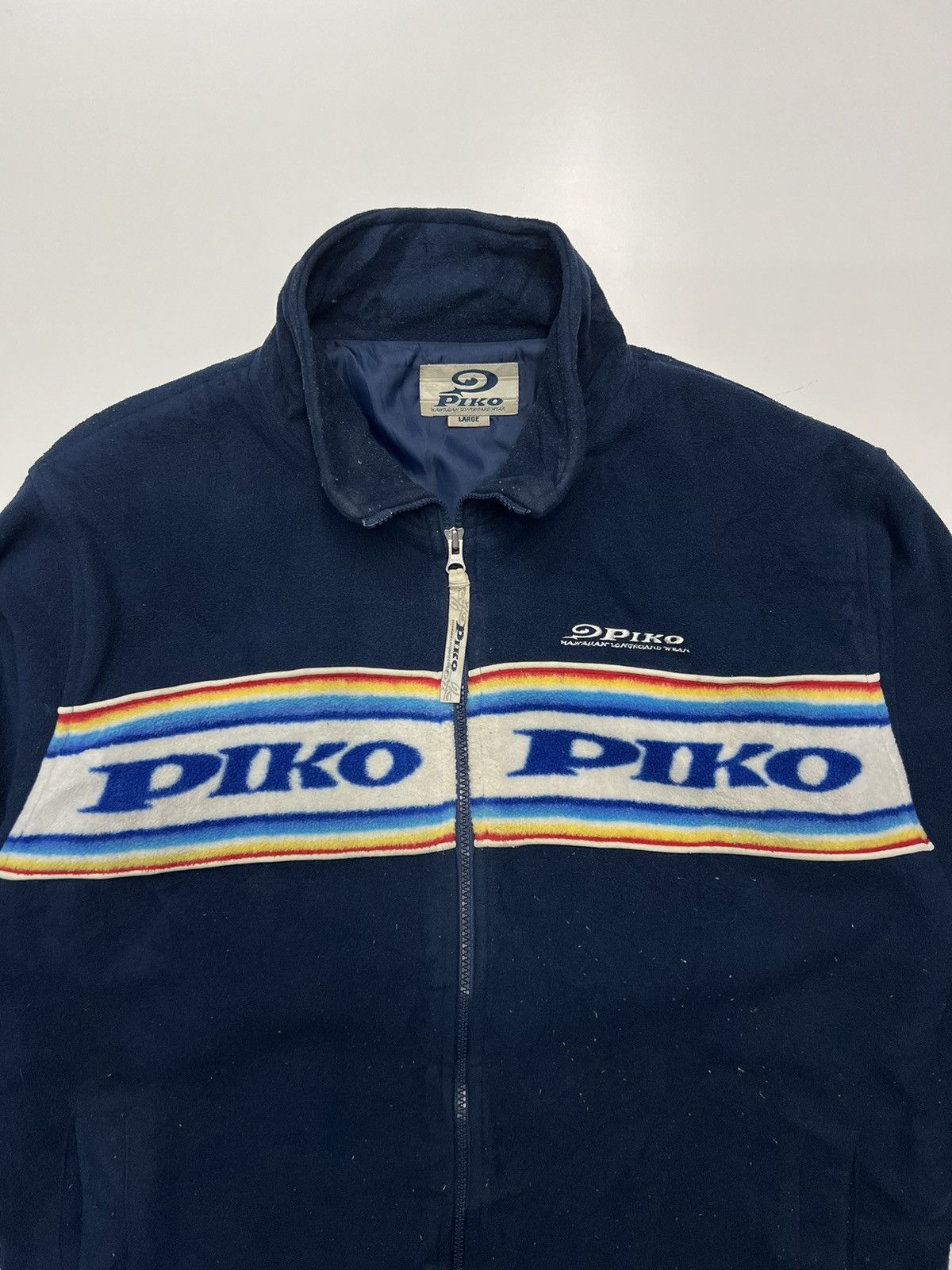 Other PIKO HAWAIIAN LONGBOARD WEAR FLEECE JACKET Size US L / EU 52-54 / 3 - 4 Thumbnail