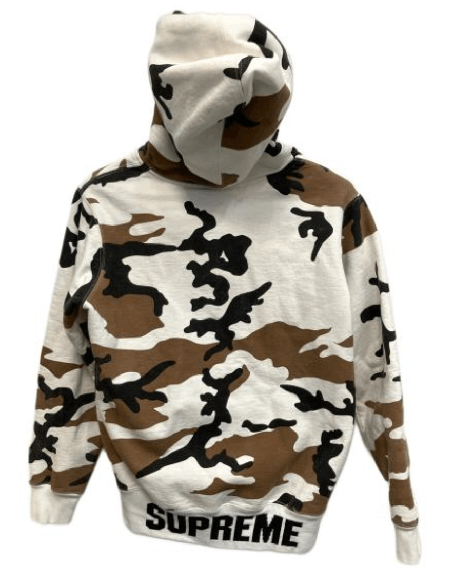 Supreme Supreme Rib Logo Zip Up Sweat Brown Camo 16AW Size US S / EU 44-46 / 1 - 2 Thumbnail