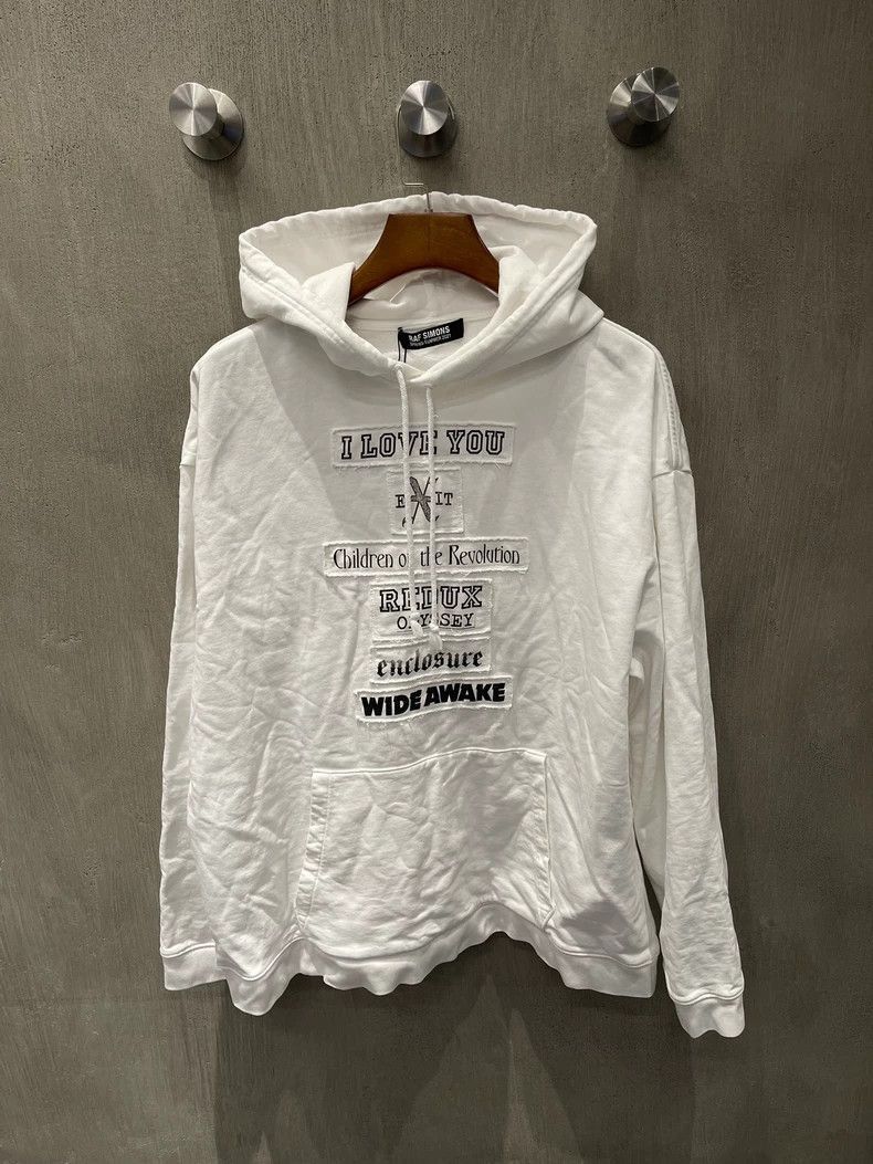 Raf Simons Raf Simons Patch portrait hoodie Size US L / EU 52-54 / 3 - 1 Thumbnail