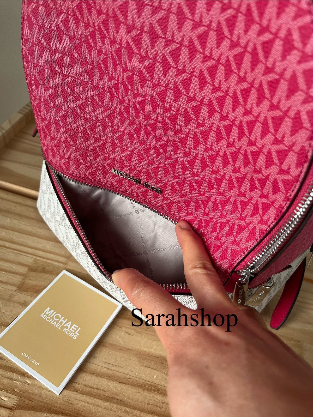 Michael Kors Michael Kors Rhea medium zip backpack set Size ONE SIZE - 11 Thumbnail