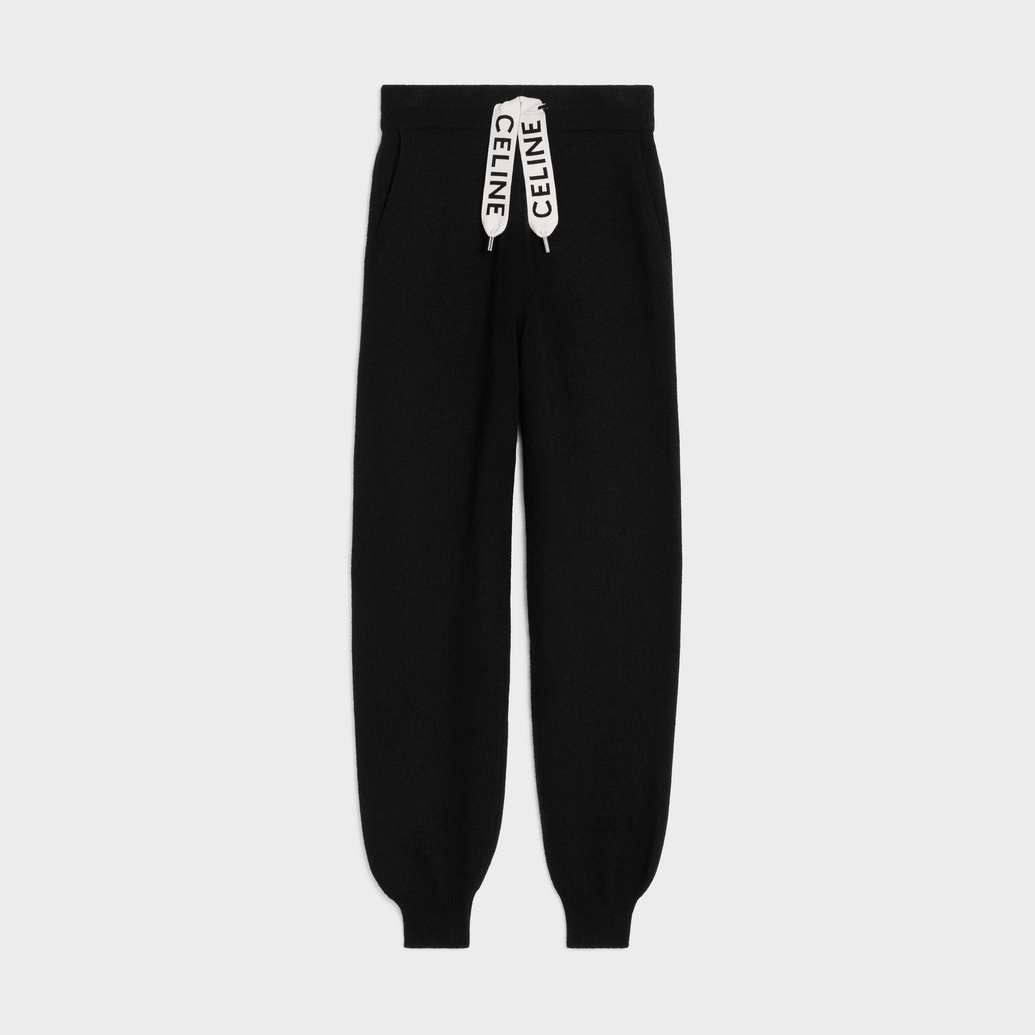 celine track pants in cashmere wool