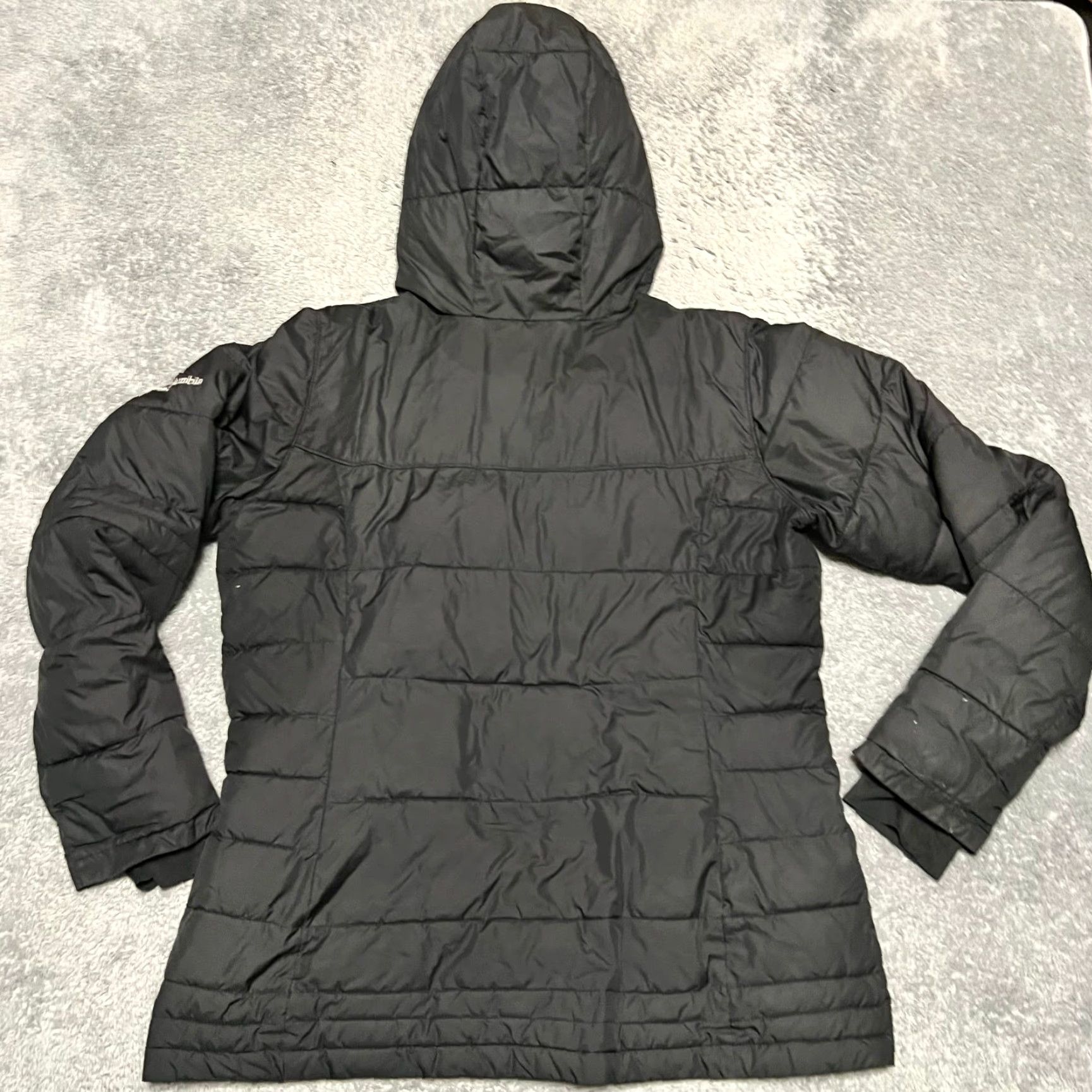 Vintage Columbia Jacket Womens XL Black Puffer Hooded Down Winter Ski Coat Size XL / US 12-14 / IT 48-50 - 4 Thumbnail