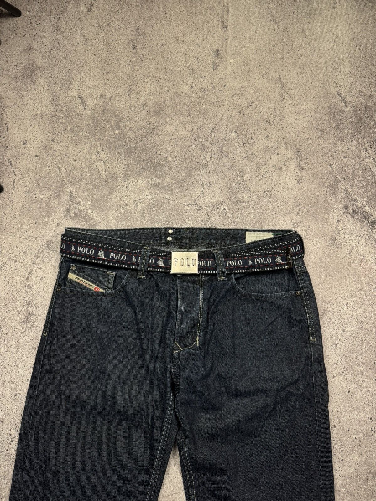 Polo Ralph Lauren Vintage Polo Ralph Lauren Monogram Y2K Big Logo Belt Japan Size ONE SIZE - 1 Thumbnail