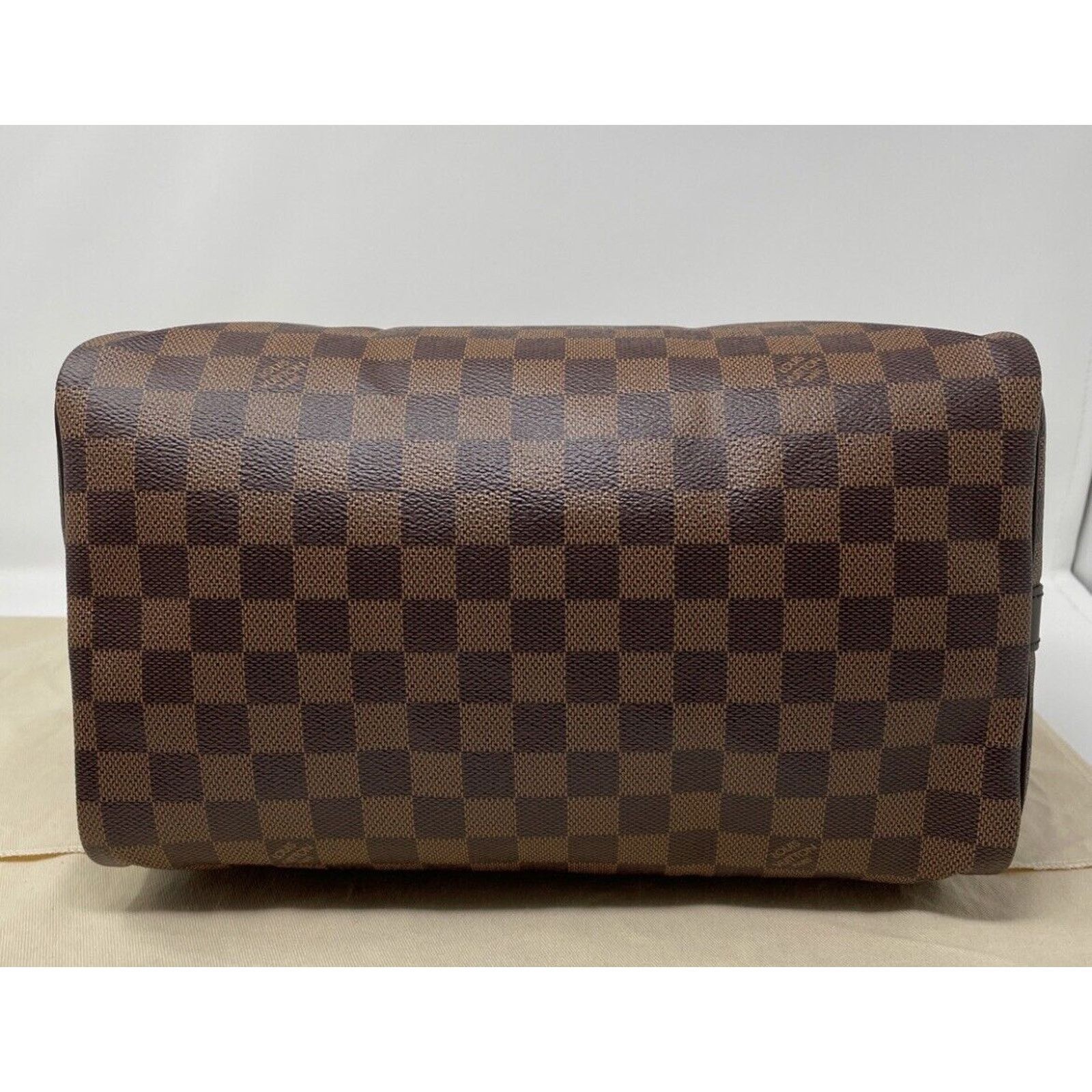 Louis Vuitton Authentic Louis Vuitton Damier Ebene Canvas Speedy 30 Bando Size ONE SIZE - 7 Thumbnail