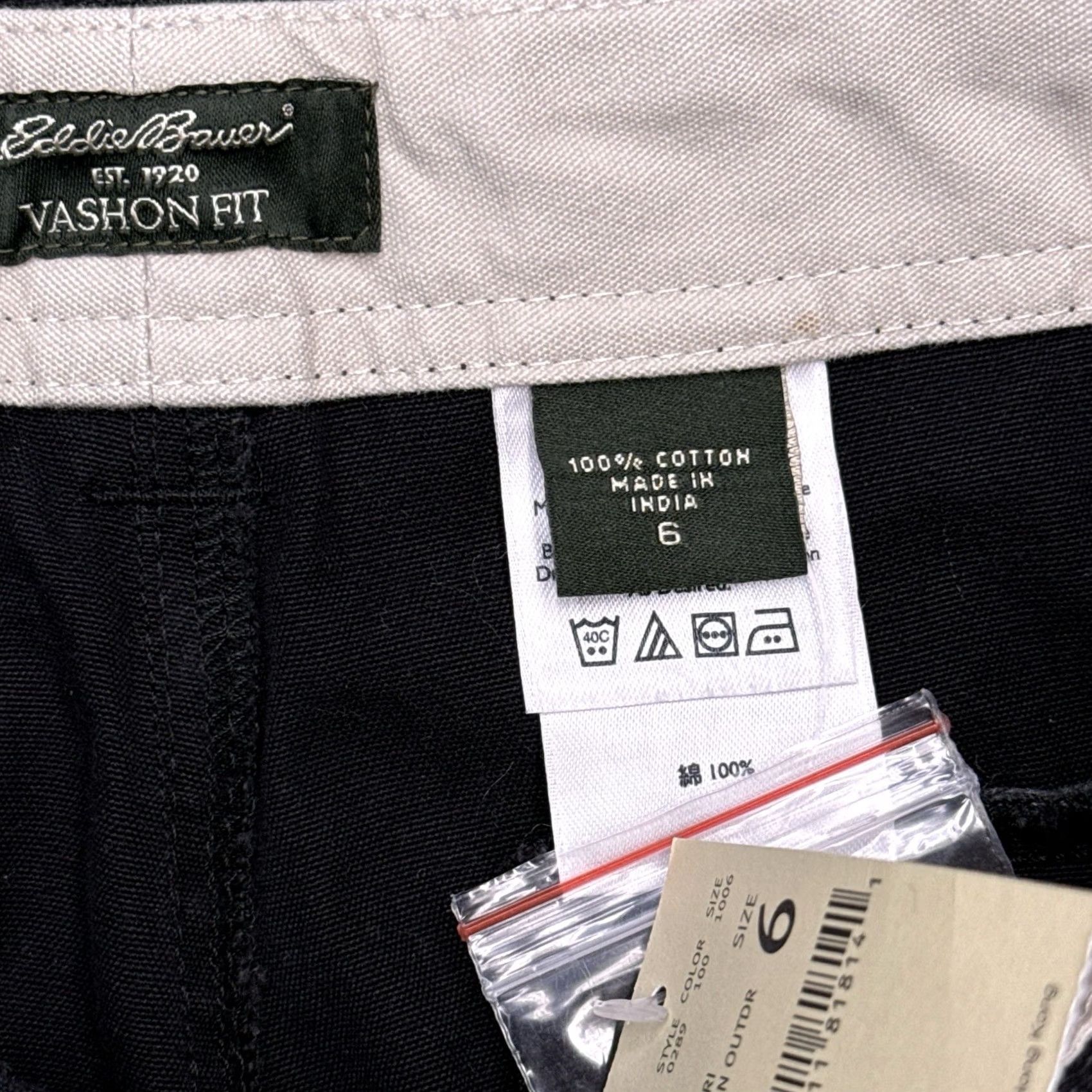 Eddie Bauer Eddie Bauer Capri Pants Womens 6 Black 24 Inch Vashon Outdoor New Size 28" / US 6 / IT 42 - 5 Thumbnail