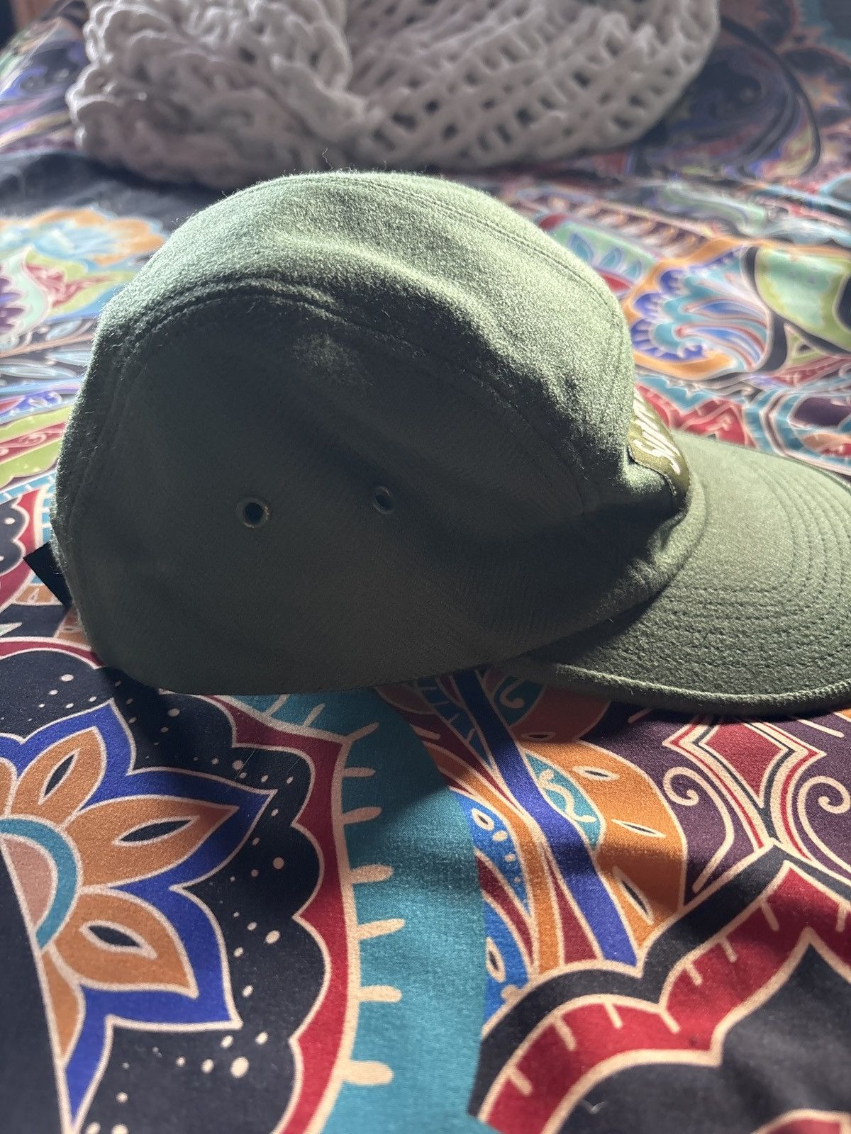 Supreme Supreme Wool Green 5 panel Size ONE SIZE - 2 Thumbnail
