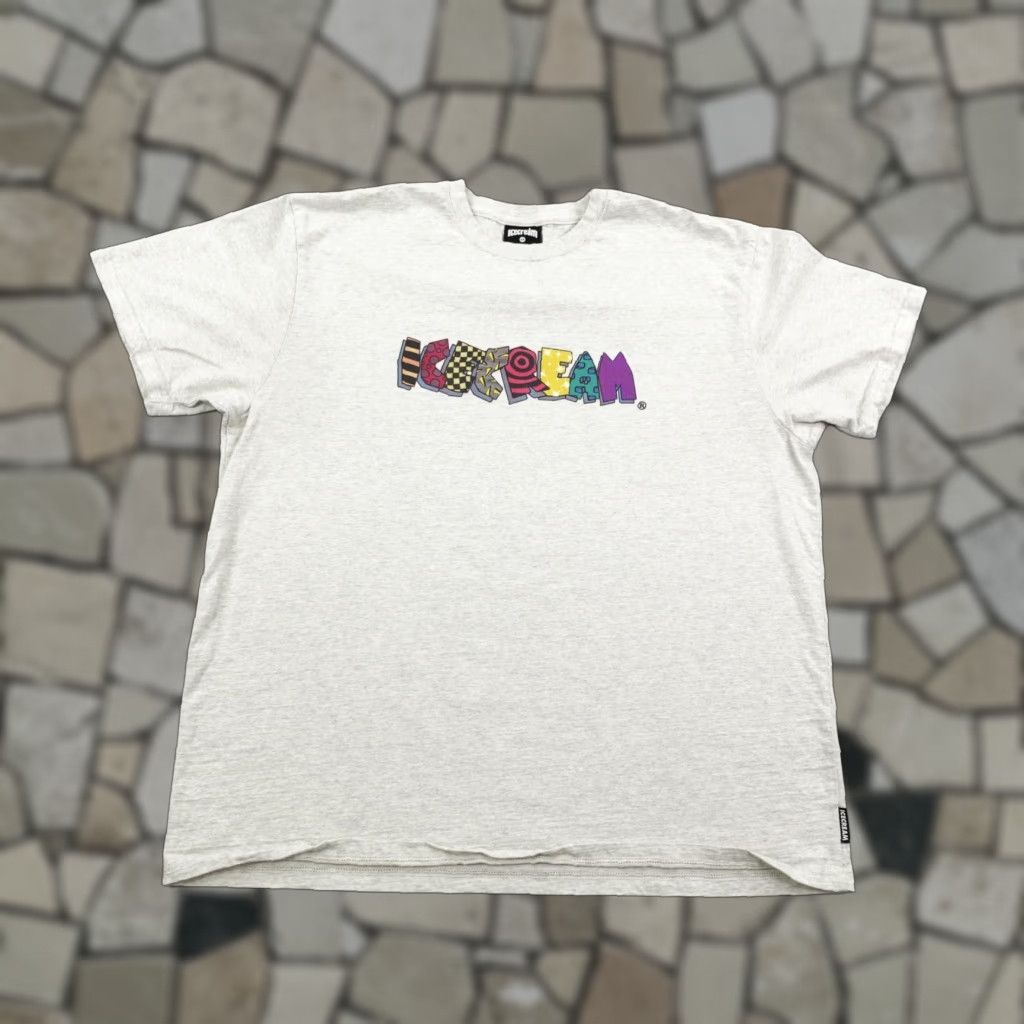 Vintage VINTAGE Icecream T-Shirt Mens 2XL Gray Crew Neck Short Sleeve Graphic Print Hip Hop Skateboard BBC Pharrell Williams Shirt Mens 2XL Size US XXL / EU 58 / 5 - 1 Thumbnail