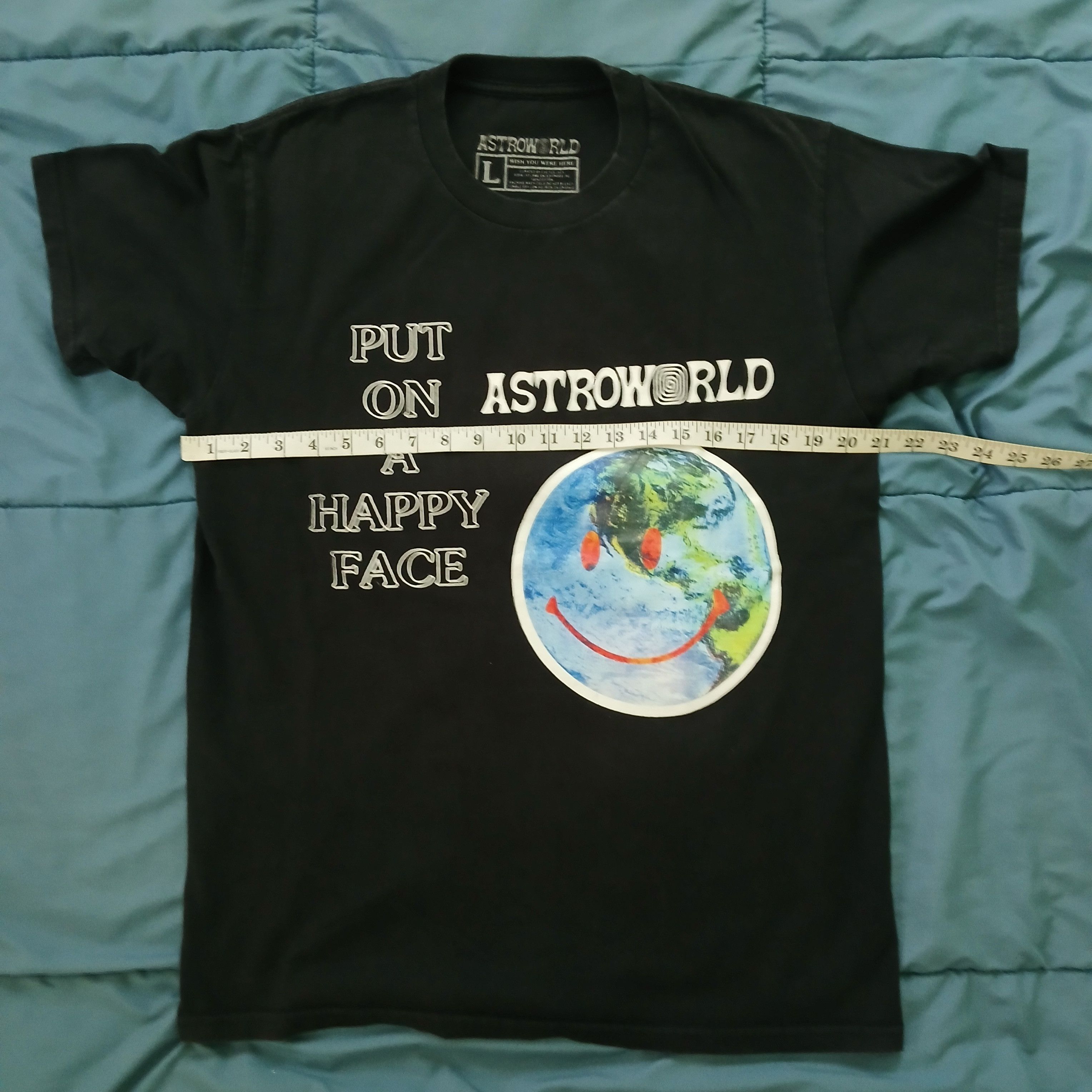 Travis Scott Travis Scott Astroworld Tee Size US L / EU 52-54 / 3 - 9 Thumbnail