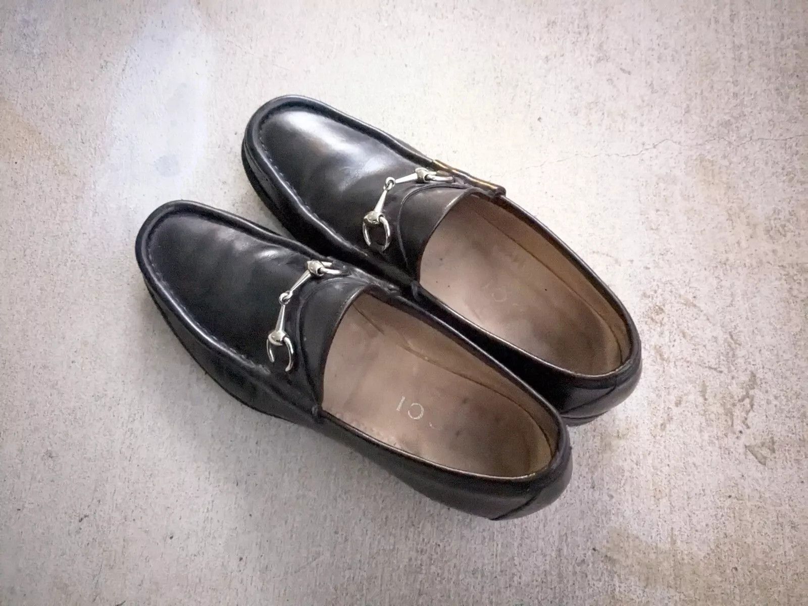 Gucci Gucci Horsebit Loafers Black Leather 10.5 Narrow Slip On Size US 10.5 / EU 43-44 - 14 Thumbnail